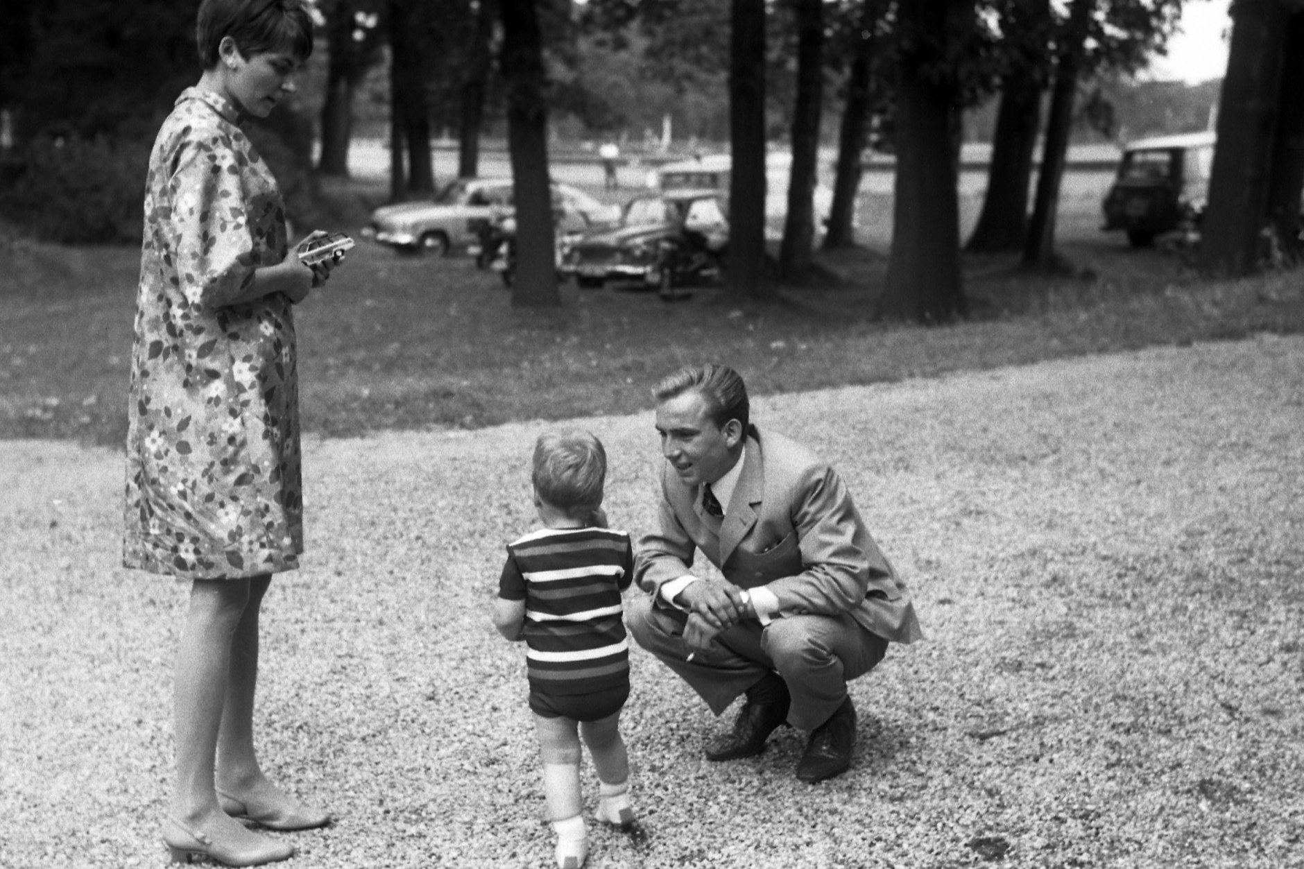 Eine Familie in Frankfurt (Oder) im Jahr 1968