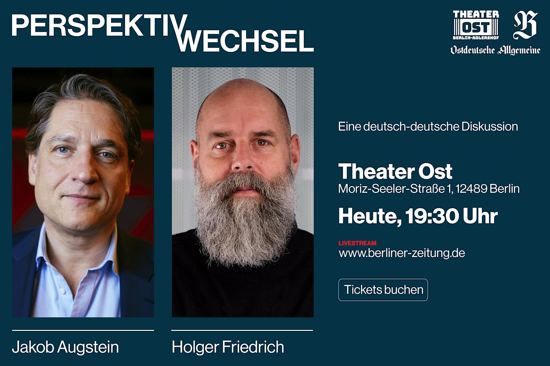 Ost gegen West: Holger Friedrich im großen Medien-Talk