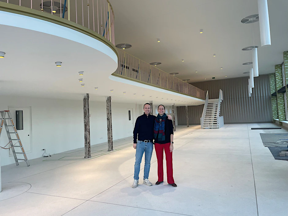 Natacha und Alexander Neumann in der Mokka-Milch-Eisbar