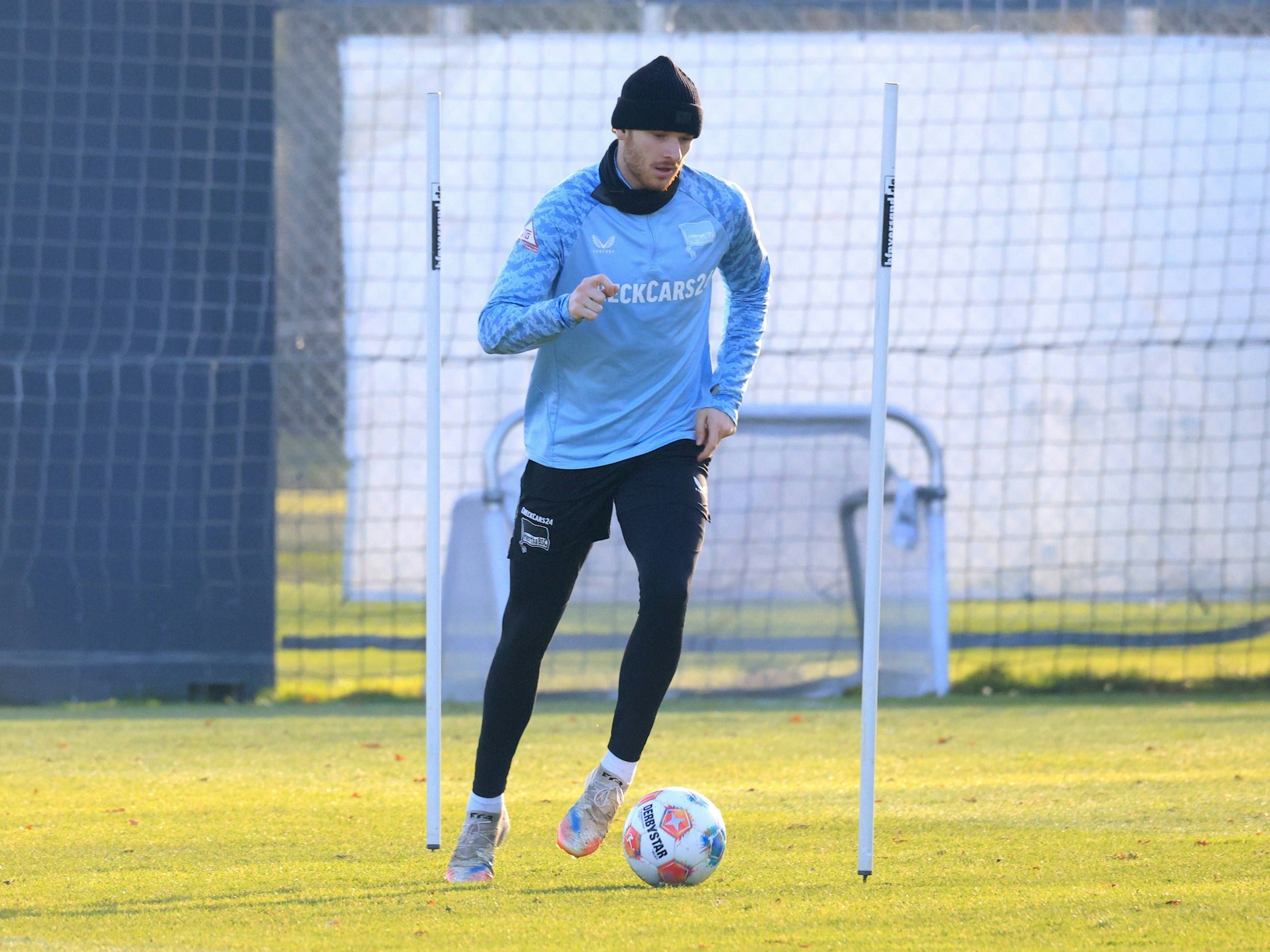 Pascal Klemens ist für Hertha-Trainer Stefan Leitl eine Option für die Sechser-Position.