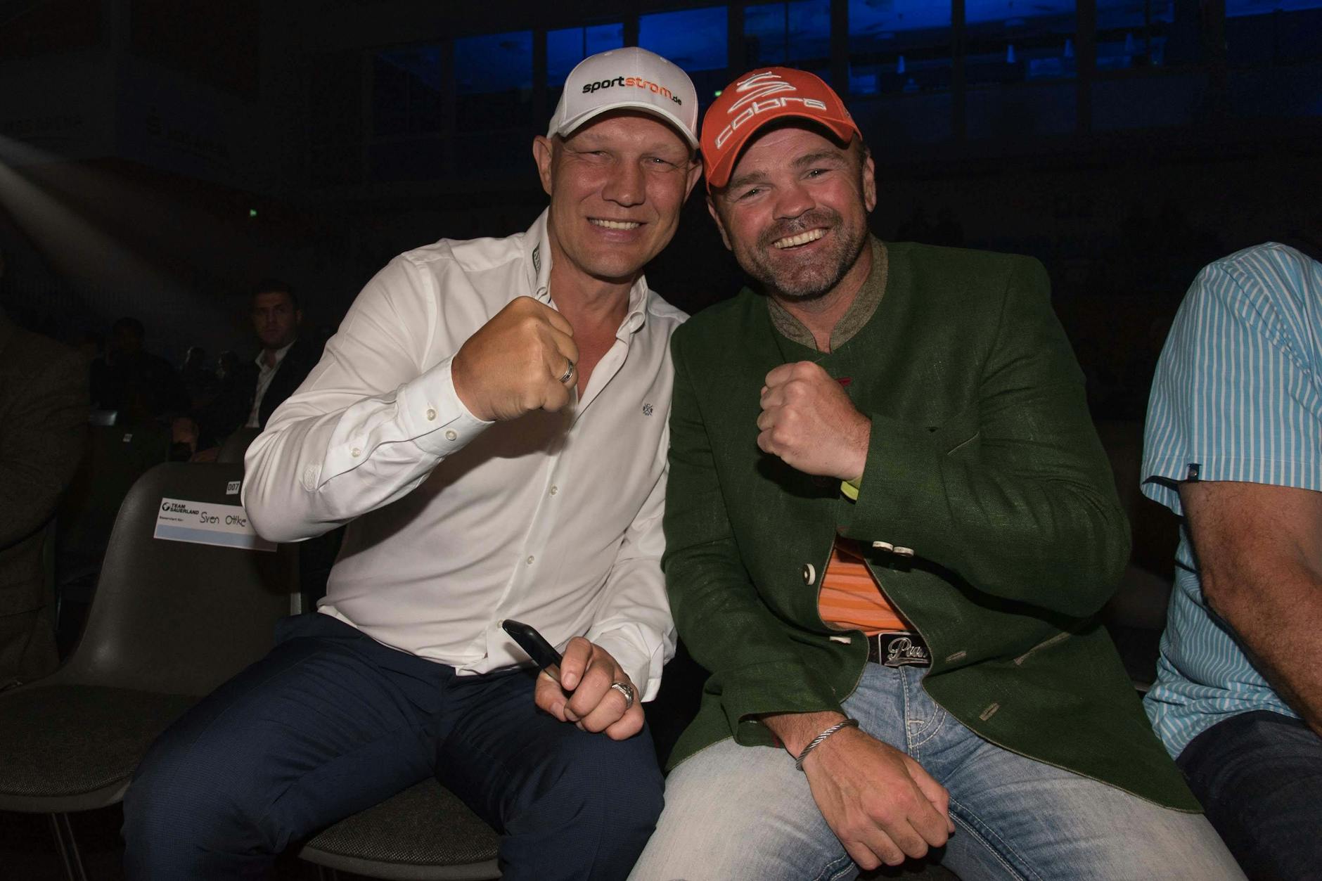 Axel Schulz und sein Box-Kumpel Sven Ottke