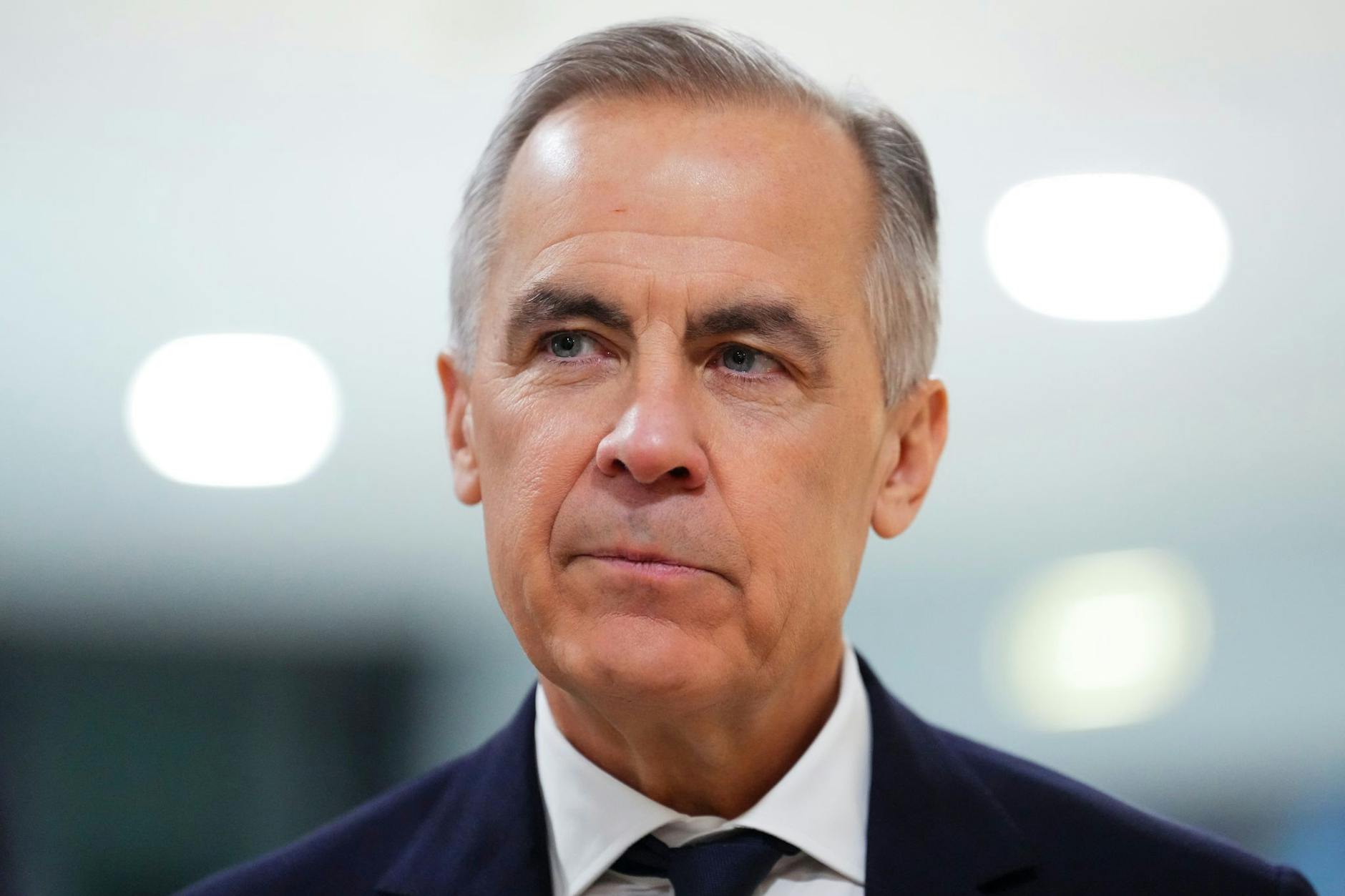 Kanadas Premierminister Mark Carney während des Weltwirtschaftsforums in Davos