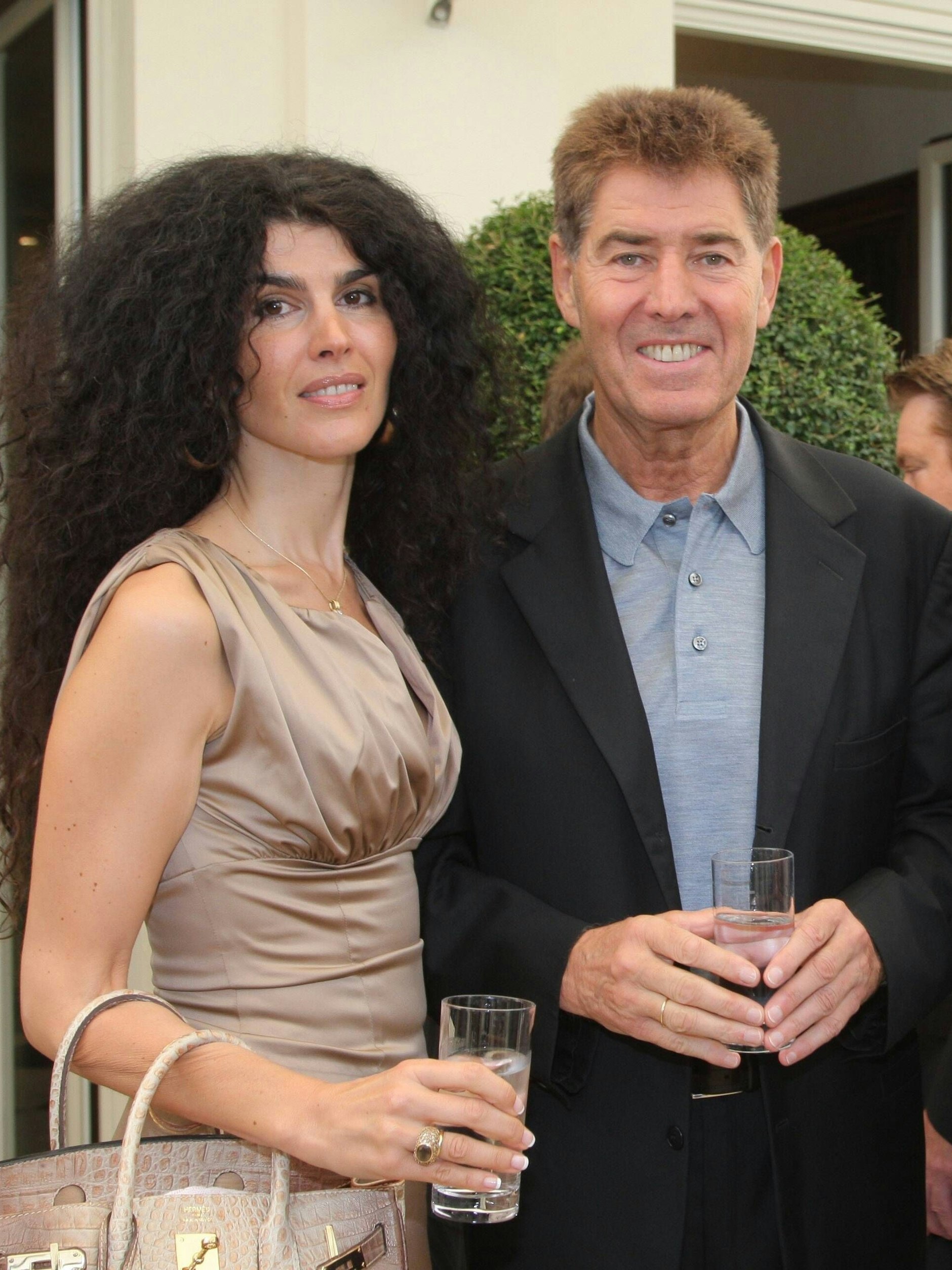 Jack White mit seiner Ex-Frau Janine im Jahr 2009.