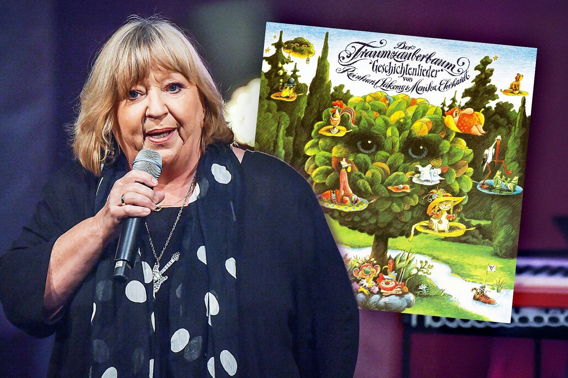 Angelika Mann stand im Laufe ihrer Karriere auf unzähligen Bühnen. Auch das Küßchenlied von der Kult-Platte Der Traumzauberbaum ist legendär.