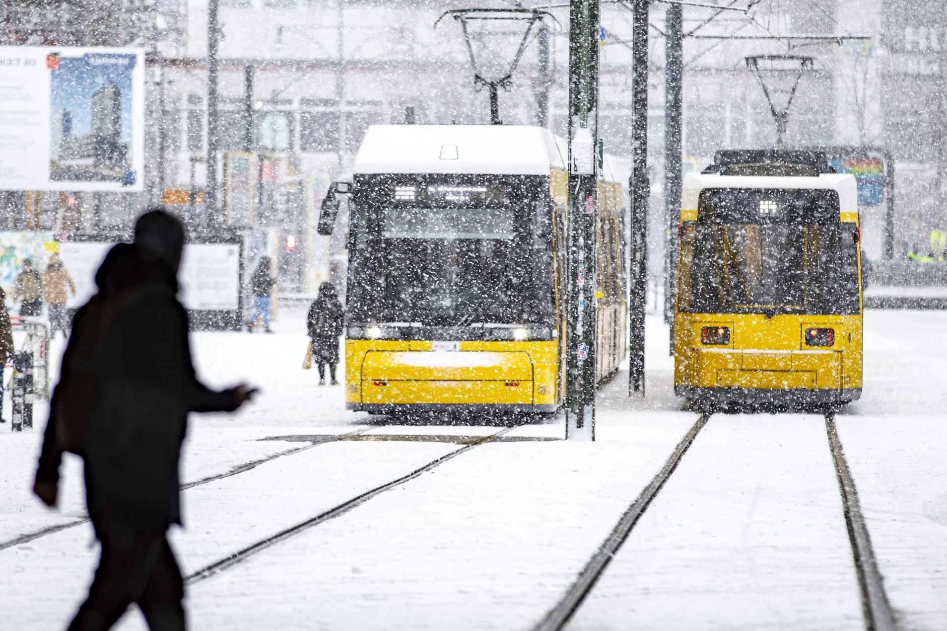 Steht der neue Wintereinbruch auch in Berlin kurz bevor? Verschiedene Wettermodelle berechnen für den Osten Deutschlands aktuell unterschiedliche Schneehöhen.