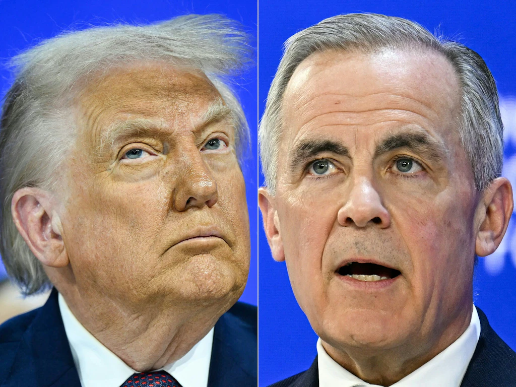 „Carney irrt sich gewaltig“: Trump droht Kanada mit Strafzöllen von 100 Prozent