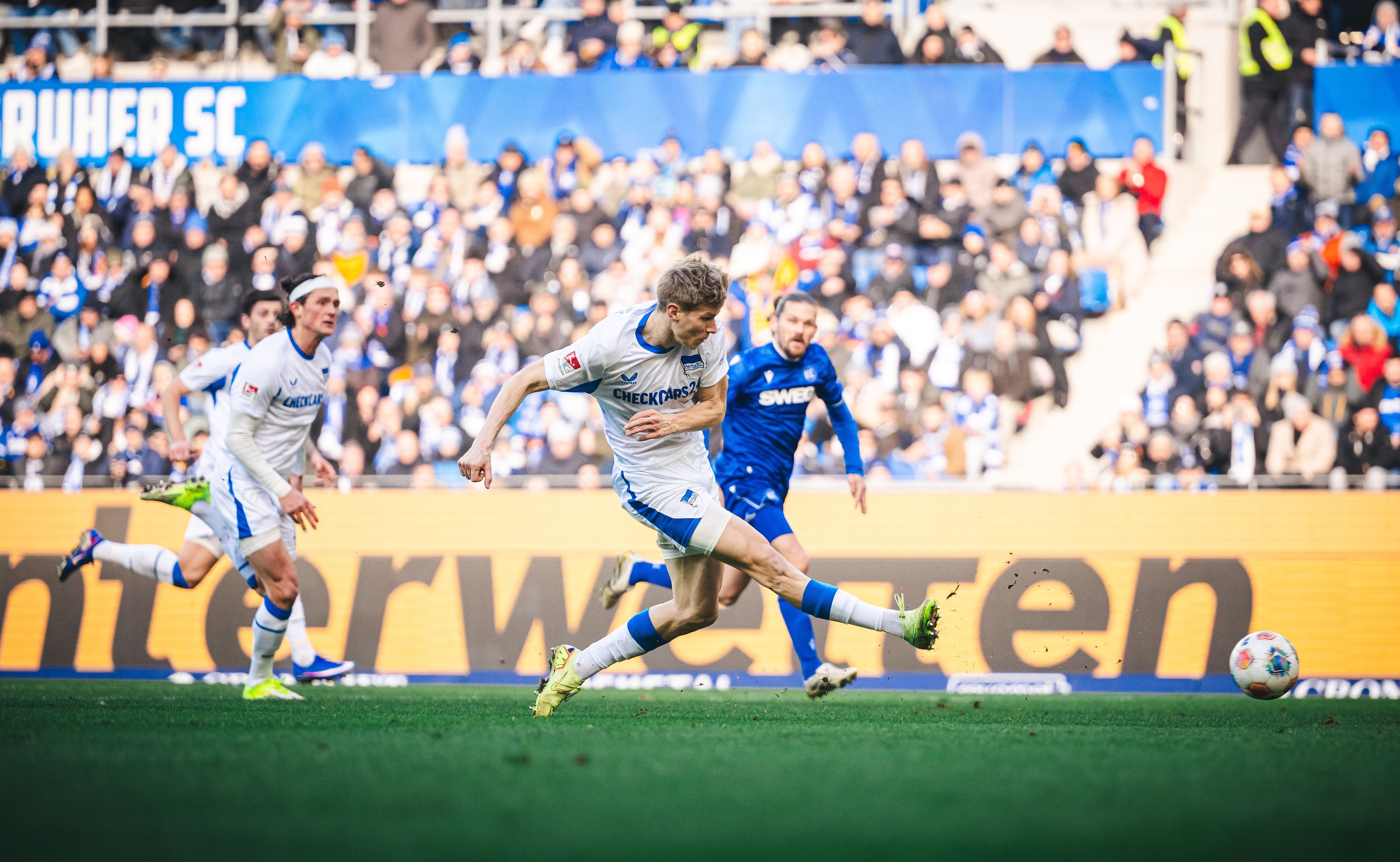 Hertha BSC kommt nicht vom Fleck: Team lässt zu viele Torchancen beim KSC liegen