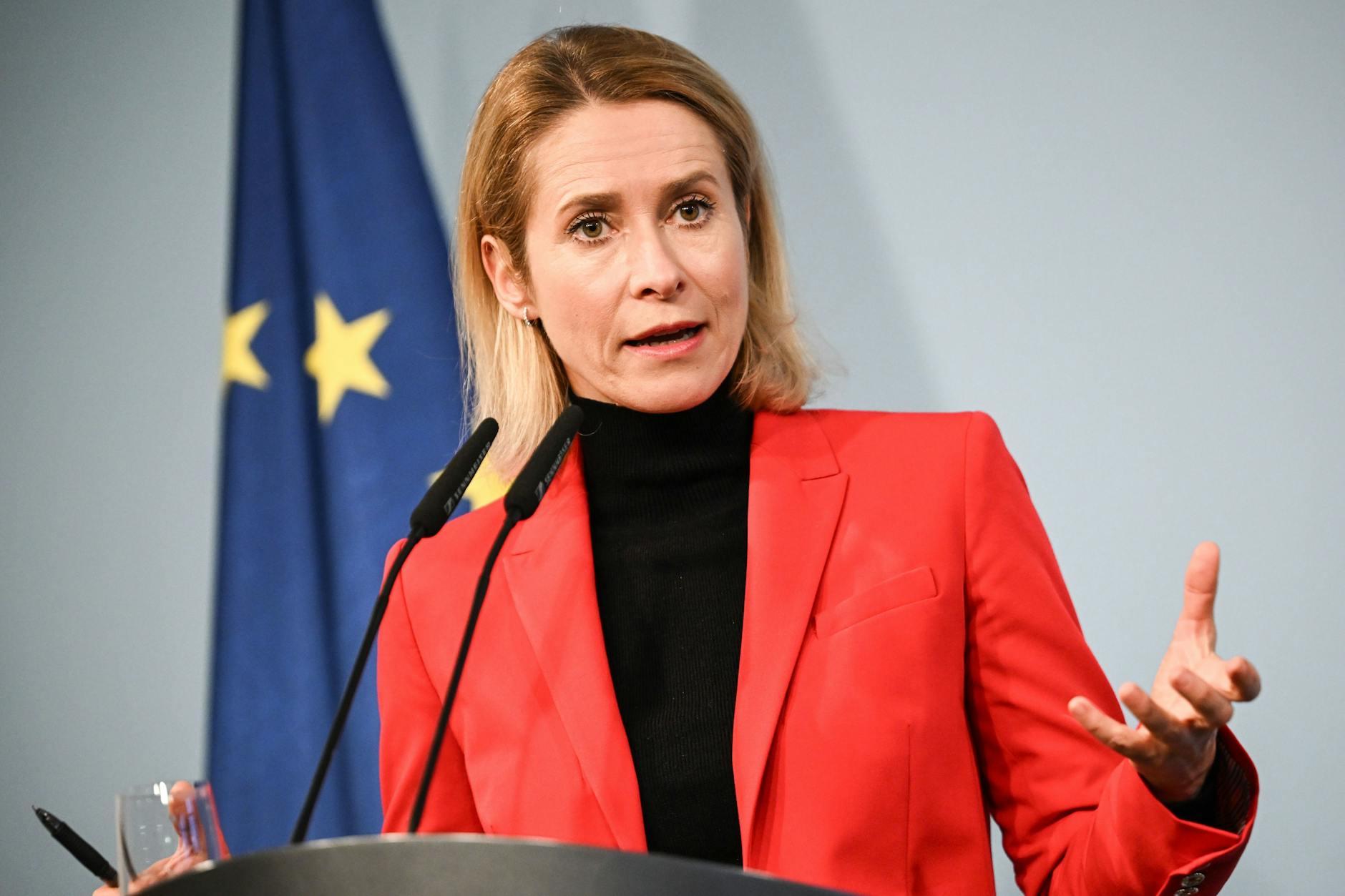 Die EU-Außenbeauftragte Kaja Kallas