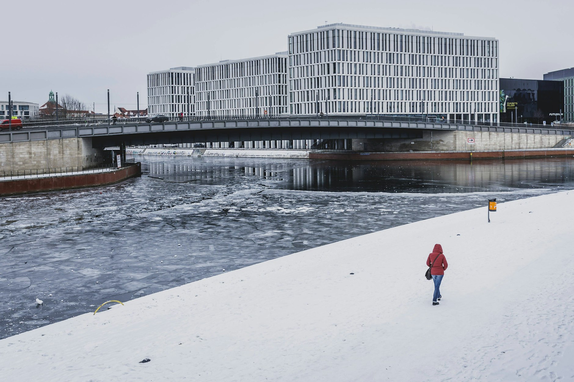 In Berlin soll es in den kommenden Tagen wieder schneien.