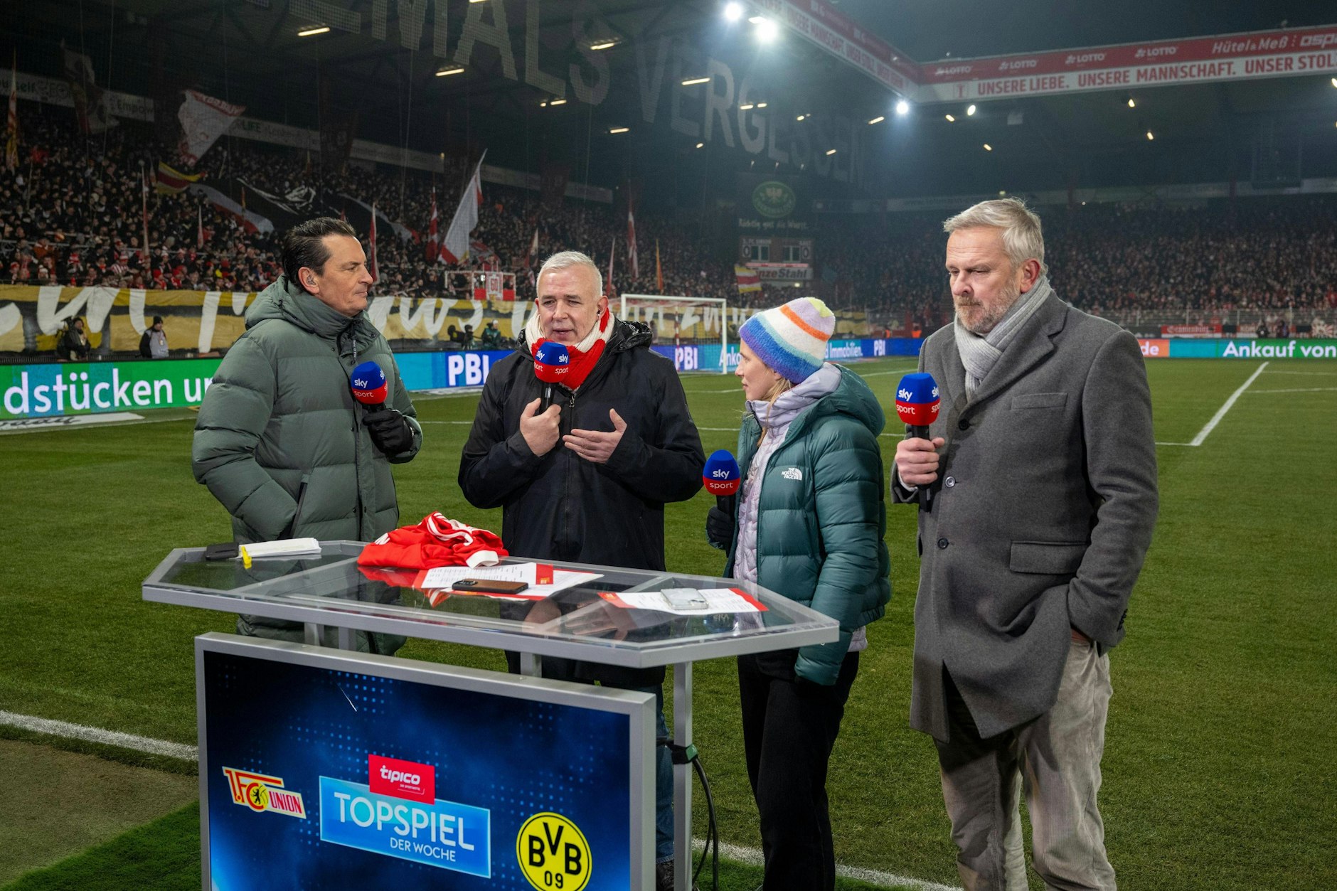 Für Lothar Matthäus sprang Sky-Experte Dietmar Hamann in Köpenick gegen den BVB ein.