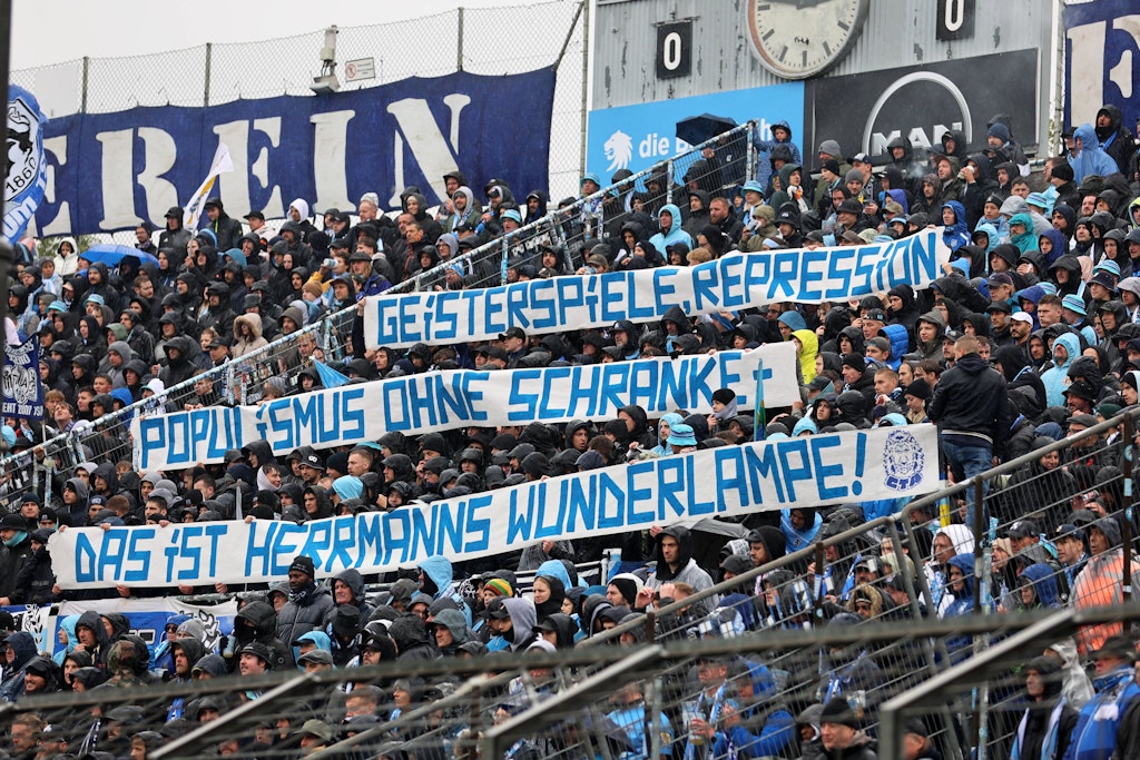 Zweitliga-Derby eskaliert: Polizeigewerkschaft fordert Geisterspiele in Magdeburg