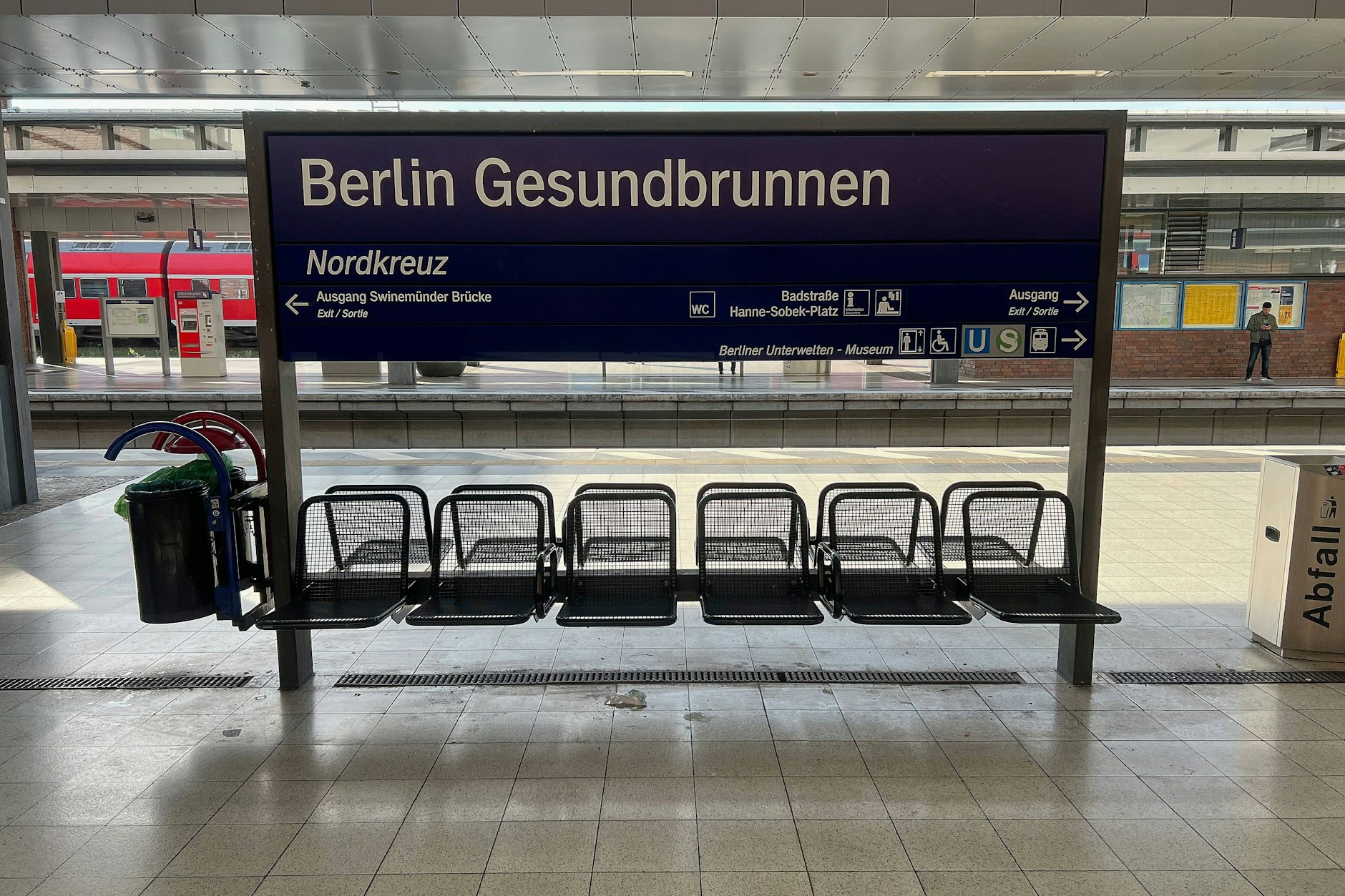 Die S-Bahn-Linien S1, S2, S25 und S26 werden zwischen Yorckstraße und Gesundbrunnen in den Winterferien unterbrochen.