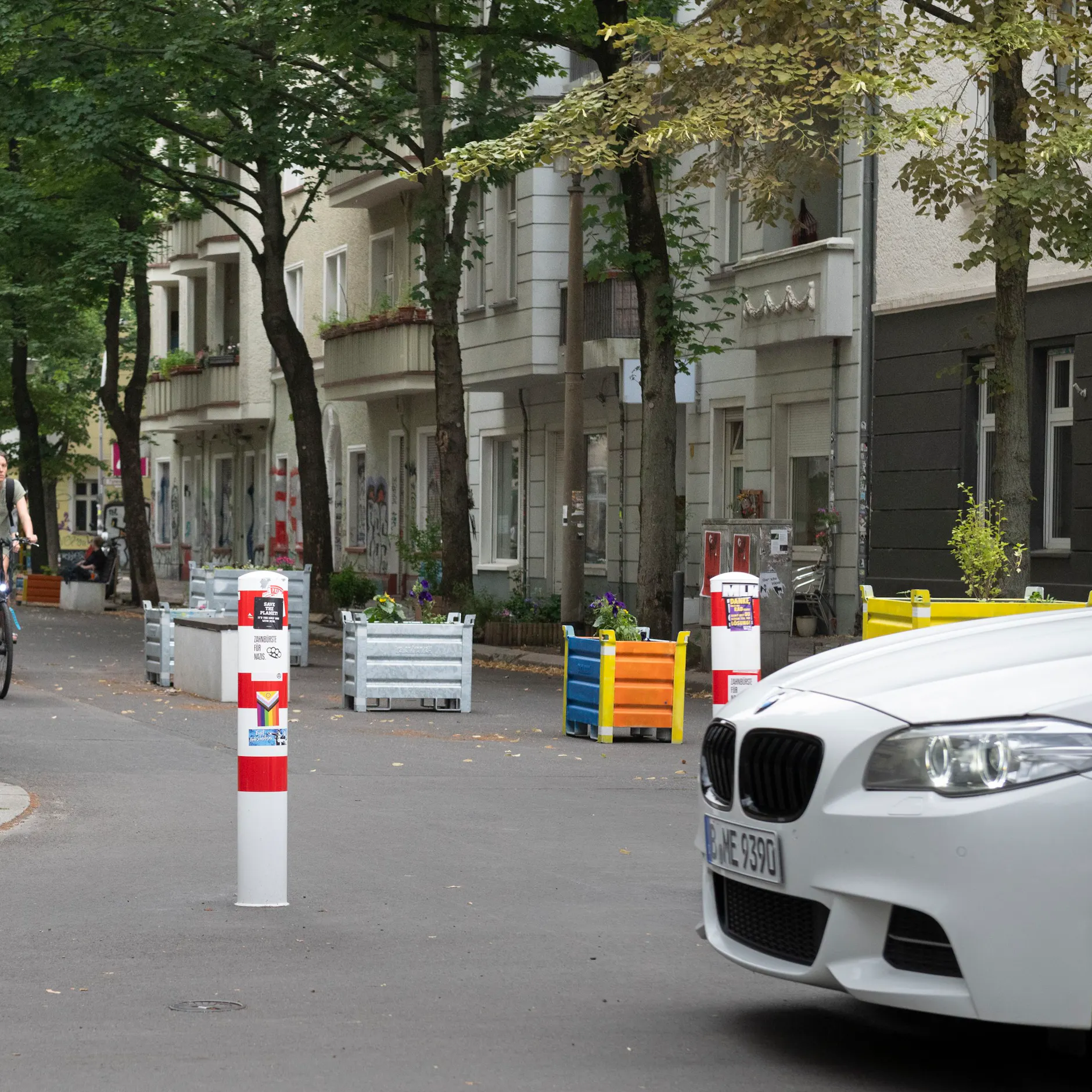 Image - Verkehrsberuhigung? Wie eine Uber-Fahrt durch Berlin im Poller-Labyrinth endet