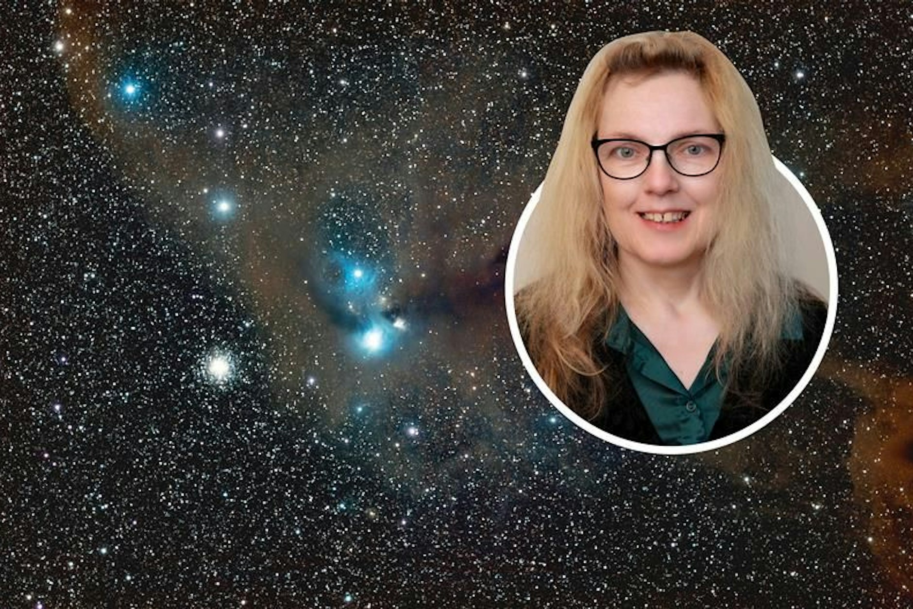 Dr. Monika Staesche ist die Stimme hinter dem Podcast „Einschlafen mit Weltall“.