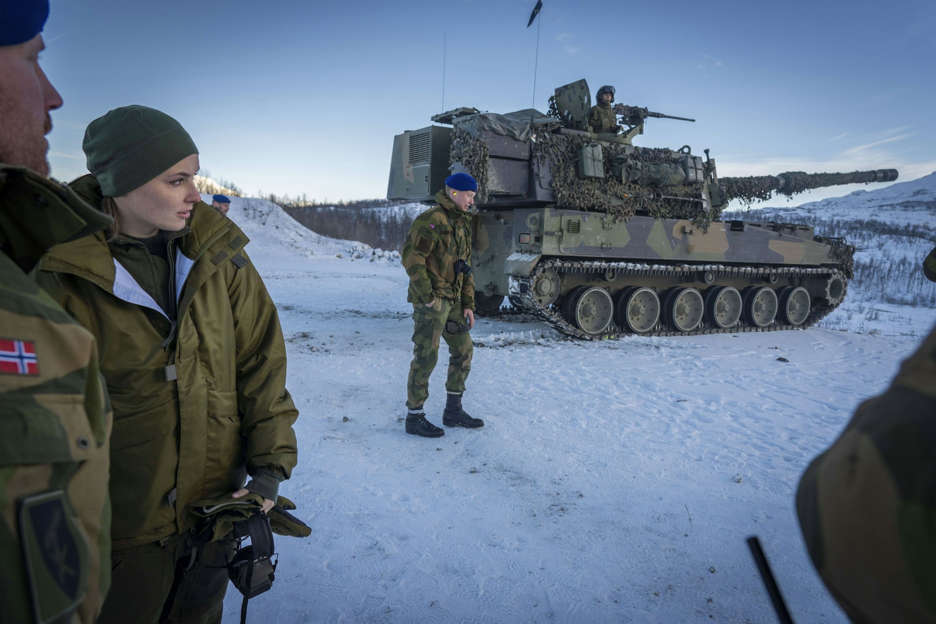 Brigade Nord in Setermoen, Norwegen