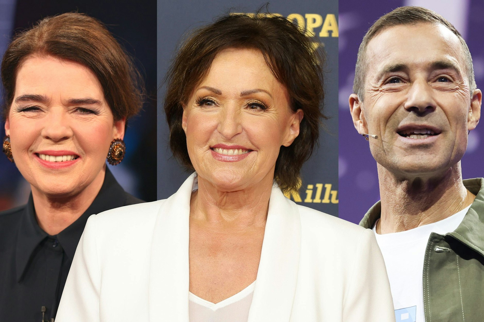 Susanne Daubner, Ute Freudenberg und Kai Pflaume: Drei Stars, die eigentlich aus dem Osten kommen, aber noch zu DDR-Zeiten in den Westen flohen.