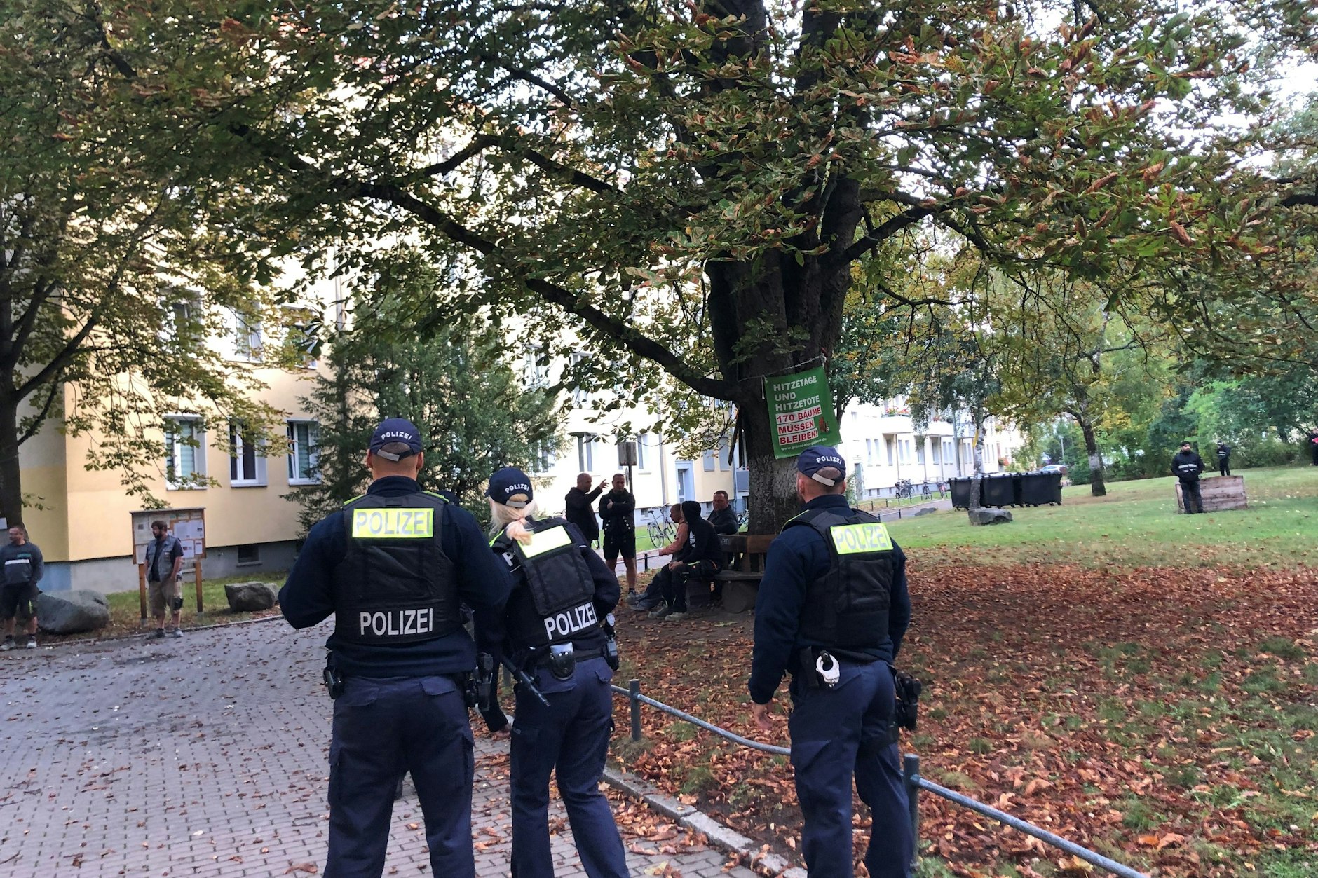 In Pankow musste sogar schon die Polizei wegen des Streits um die Nachverdichtung anrücken.