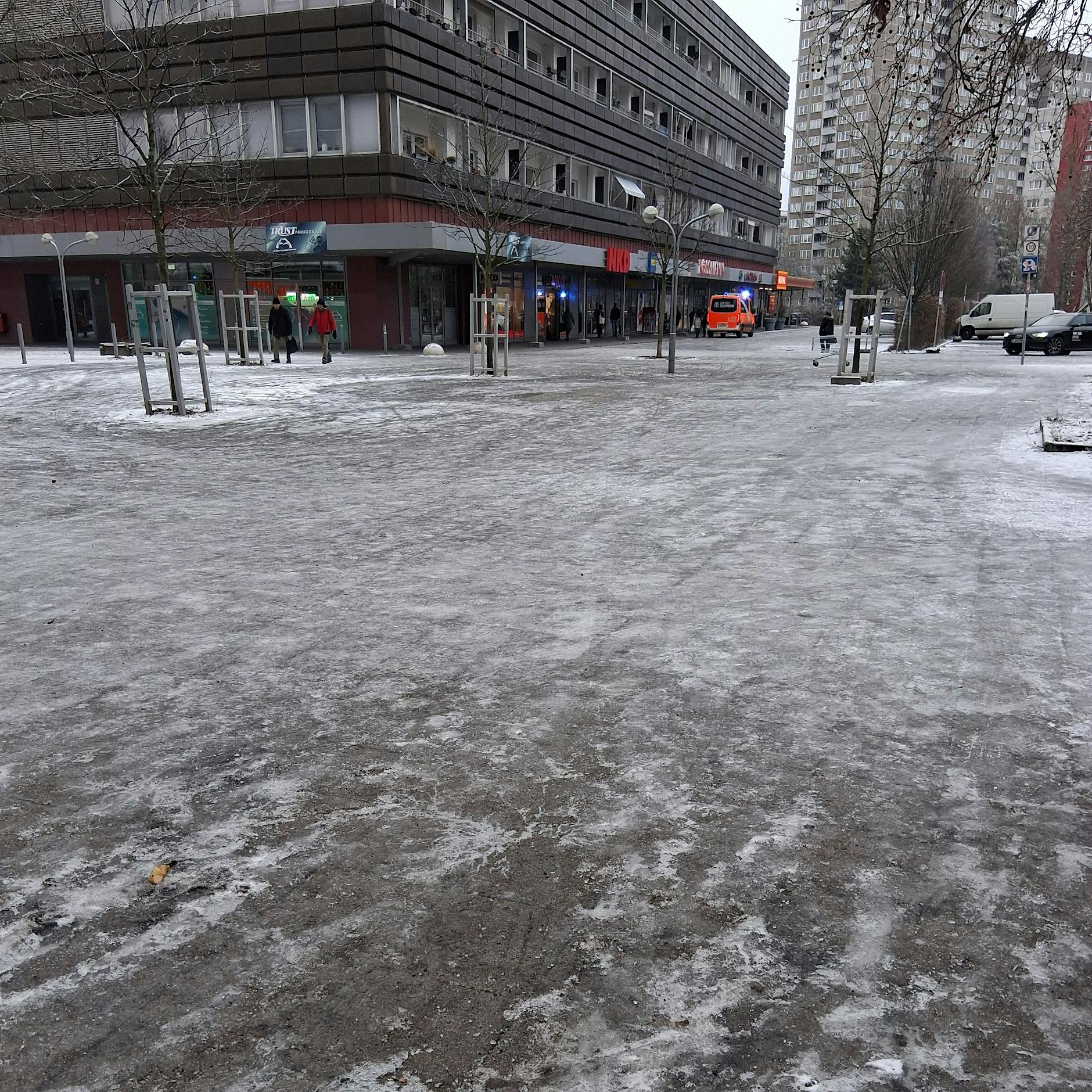 Berliner Winterchaos und die „Eishölle“ von Lichtenberg