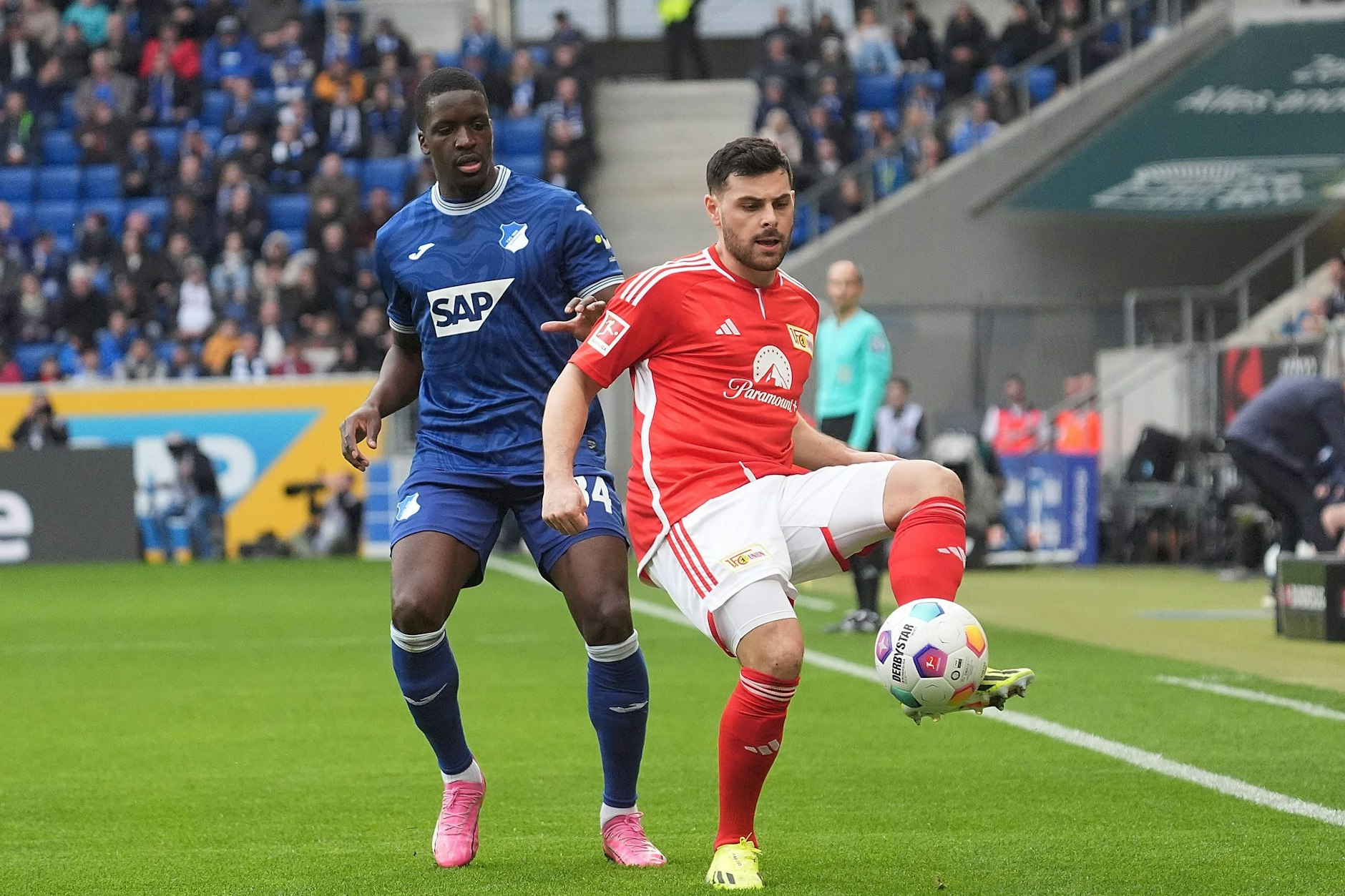 Für die TSG Hoffenheim spielte Stanley Nsoki drei Jahre lang. Jetzt will er mit dem 1. FC Union im Kraichgau gewinnen.