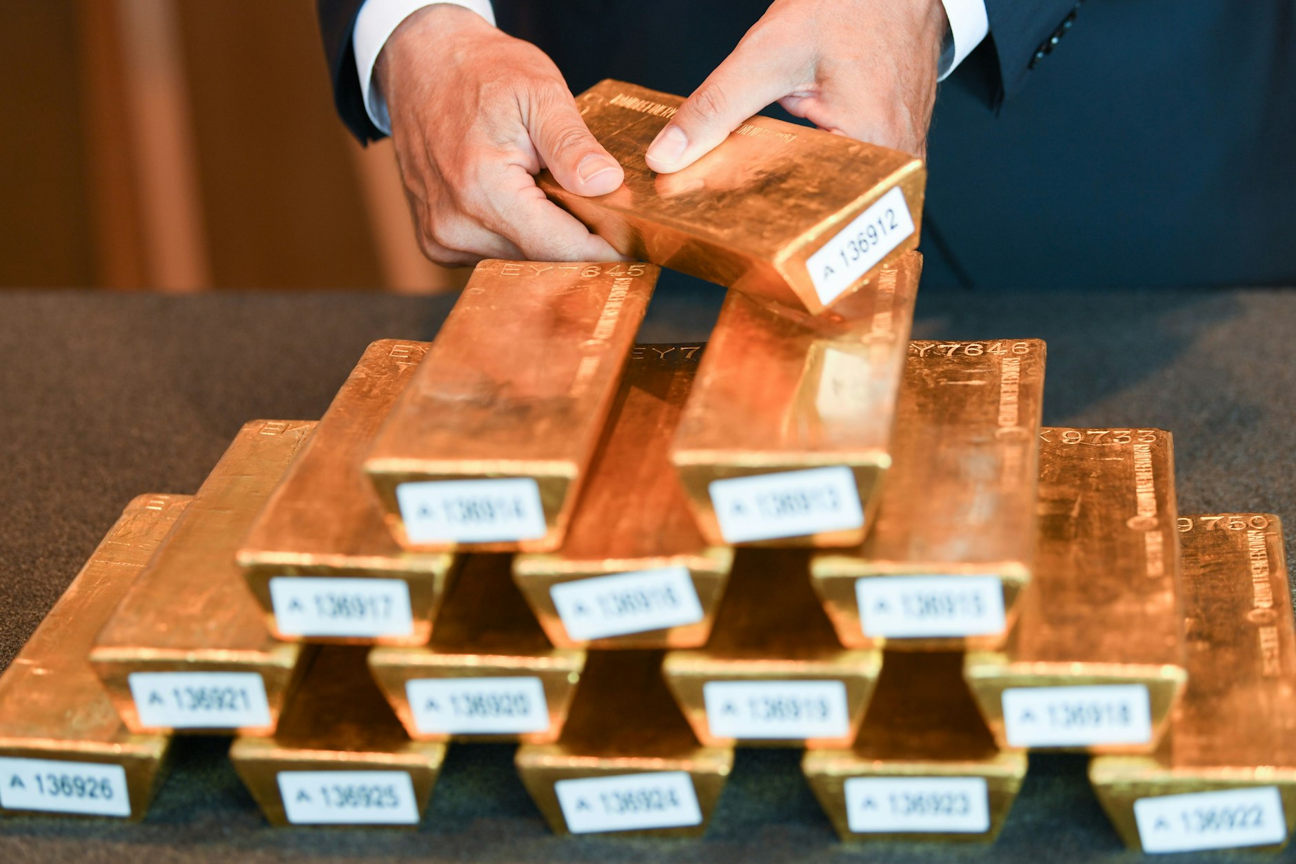 Der Vorsitzende der Bundesbank hält deutsches Gold in New York für sicher.