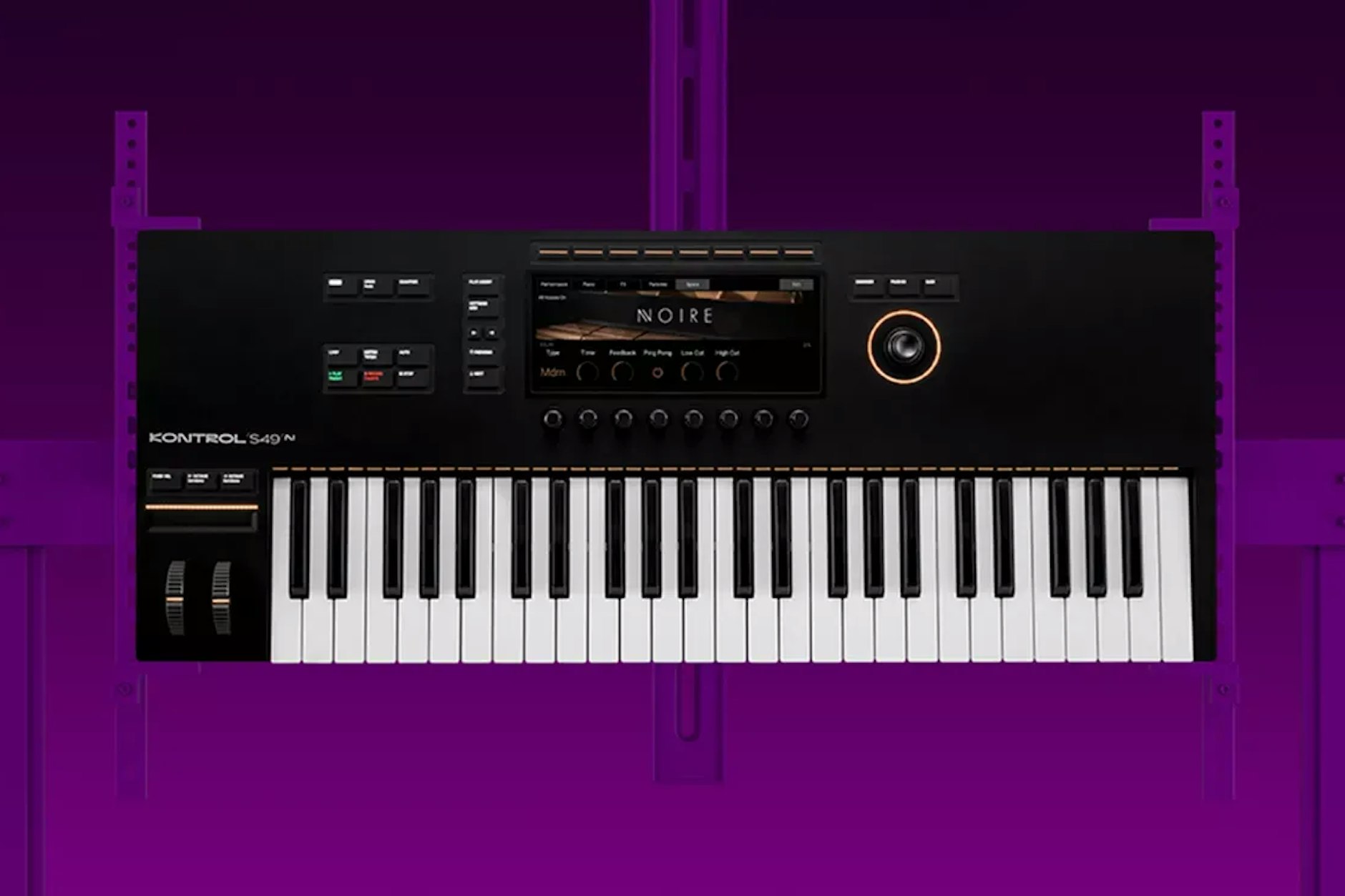 Native Instruments stellt auch Keyboards her, die an den Computer angeschlossen werden müssen.