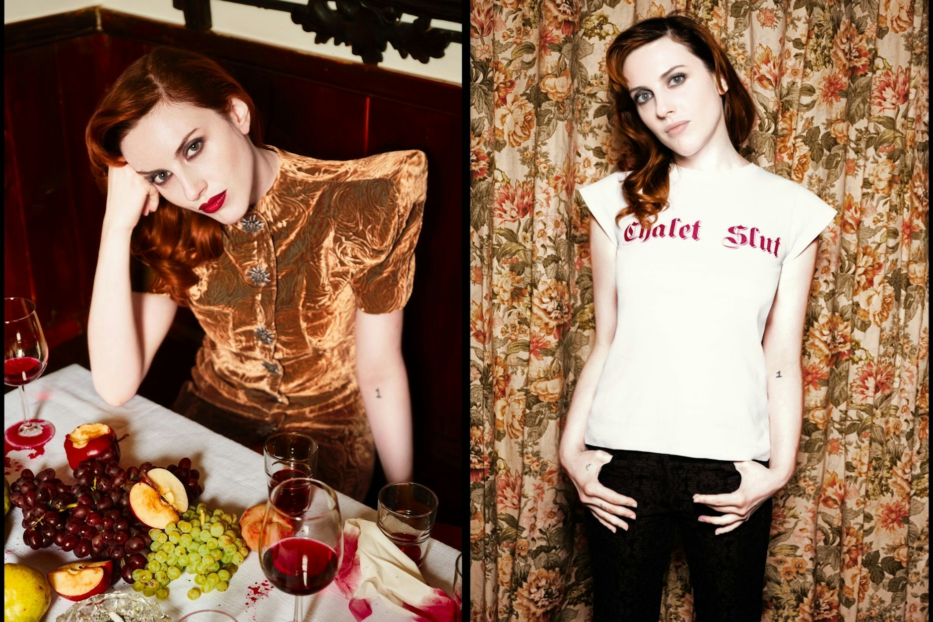 Laura Andraschko spielt mit Klischees über Après-Ski und Alpenland.