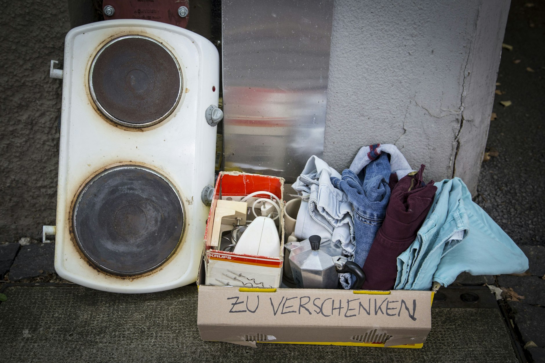 Müll zu verschenken – wie wohltätig!