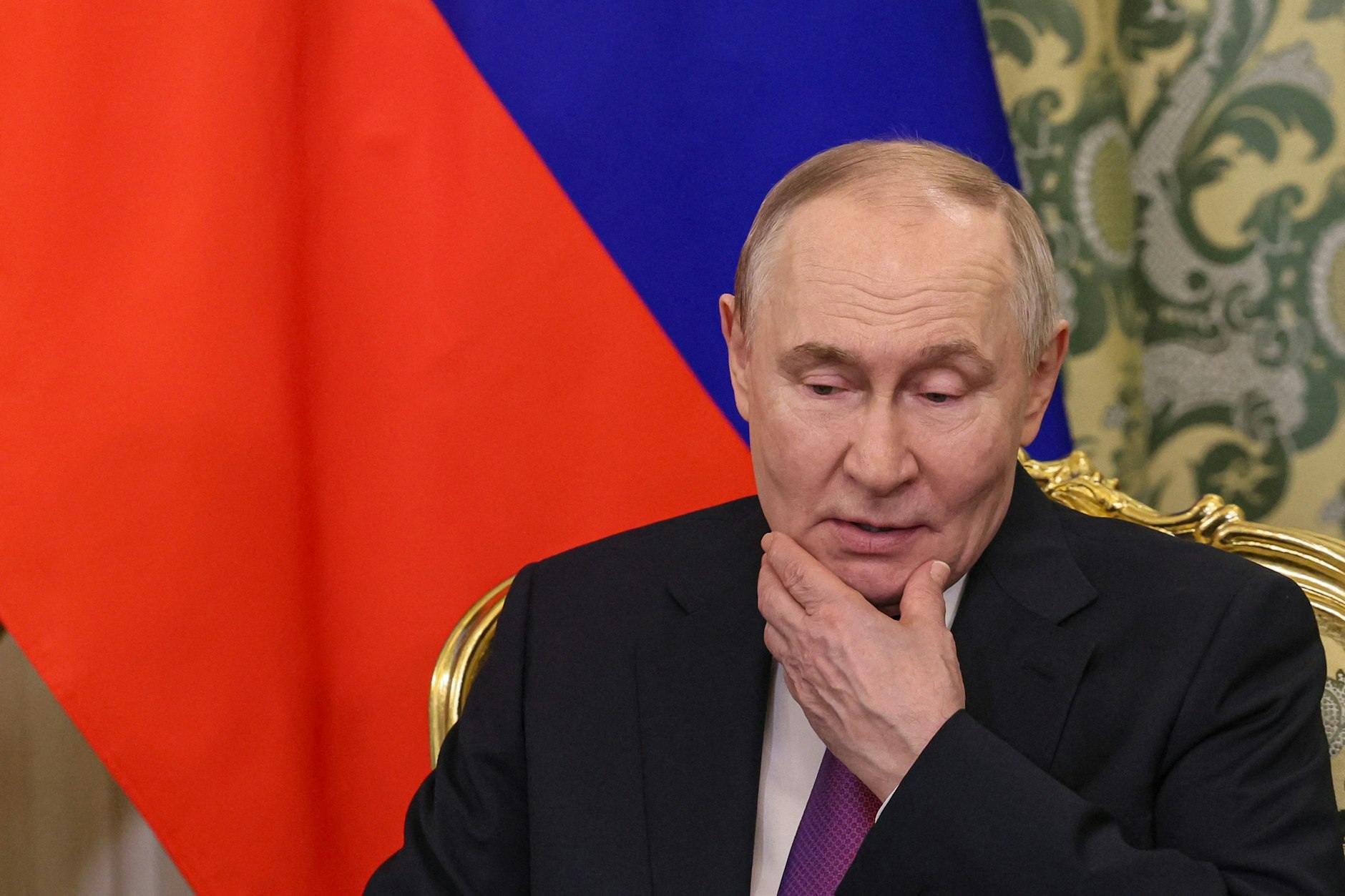 Der russische Präsident Wladimir Putin in Moskau