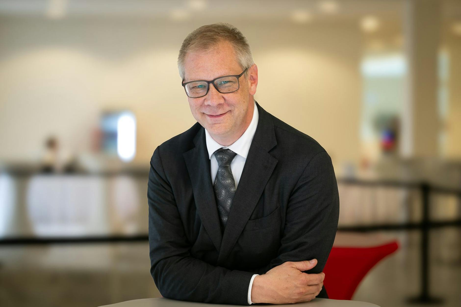 Andreas Büttner, Ex-Linke-Abgeordneter, aufgenommen während einer Landtagssitzung. Nach wie vor Mitglied der Partei.