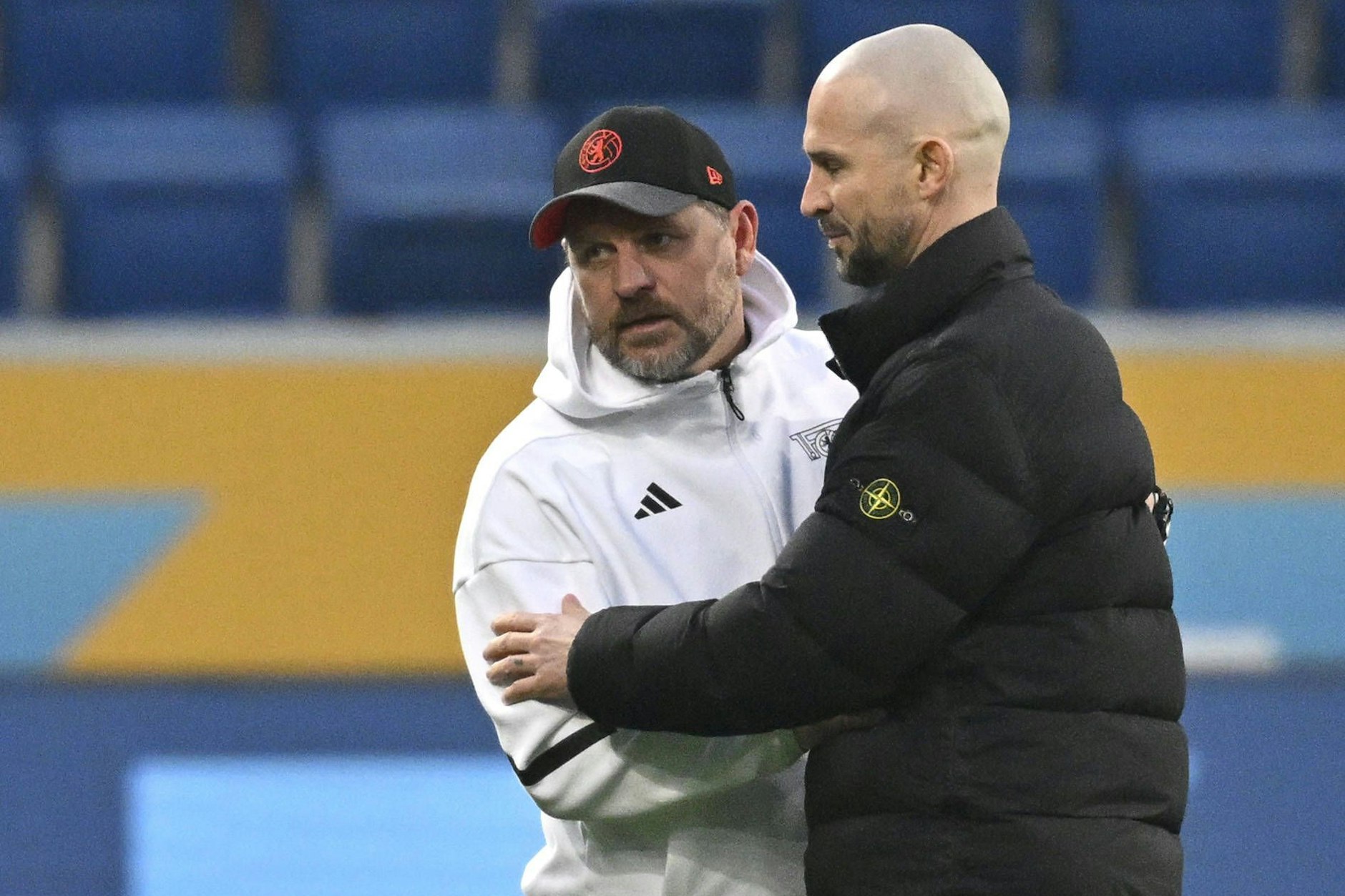 Viel mehr geht nicht: Steffen Baumgart (l.) und Christian Ilzer holen aus ihren Mannschaften in dieser Saison eine ganze Menge heraus.