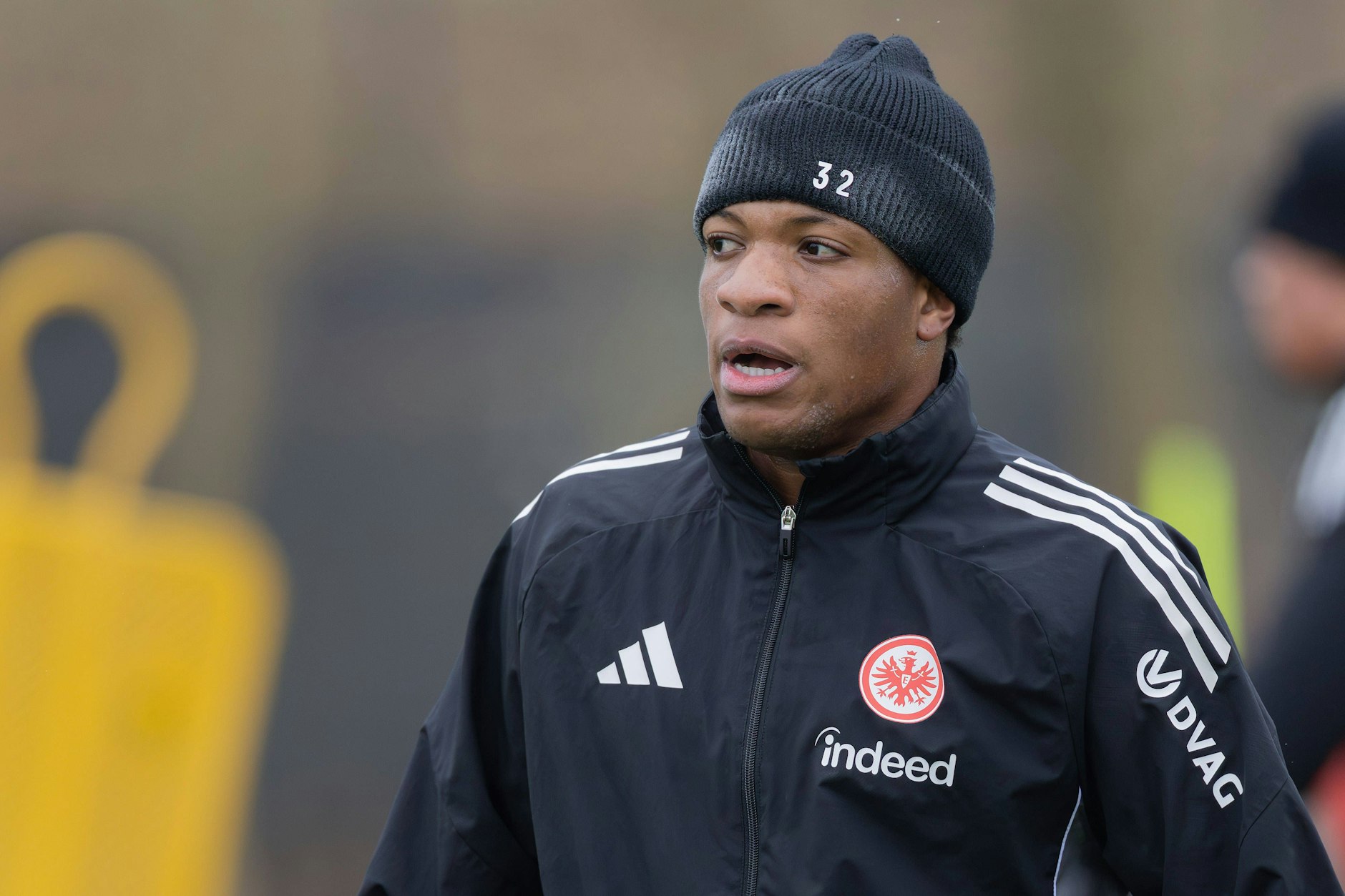 Ex-Hertha-Stürmer Jessic Ngankam soll Eintracht Frankfurt in diesem Winter verlassen. Doch noch hat er keinen neuen Klub.