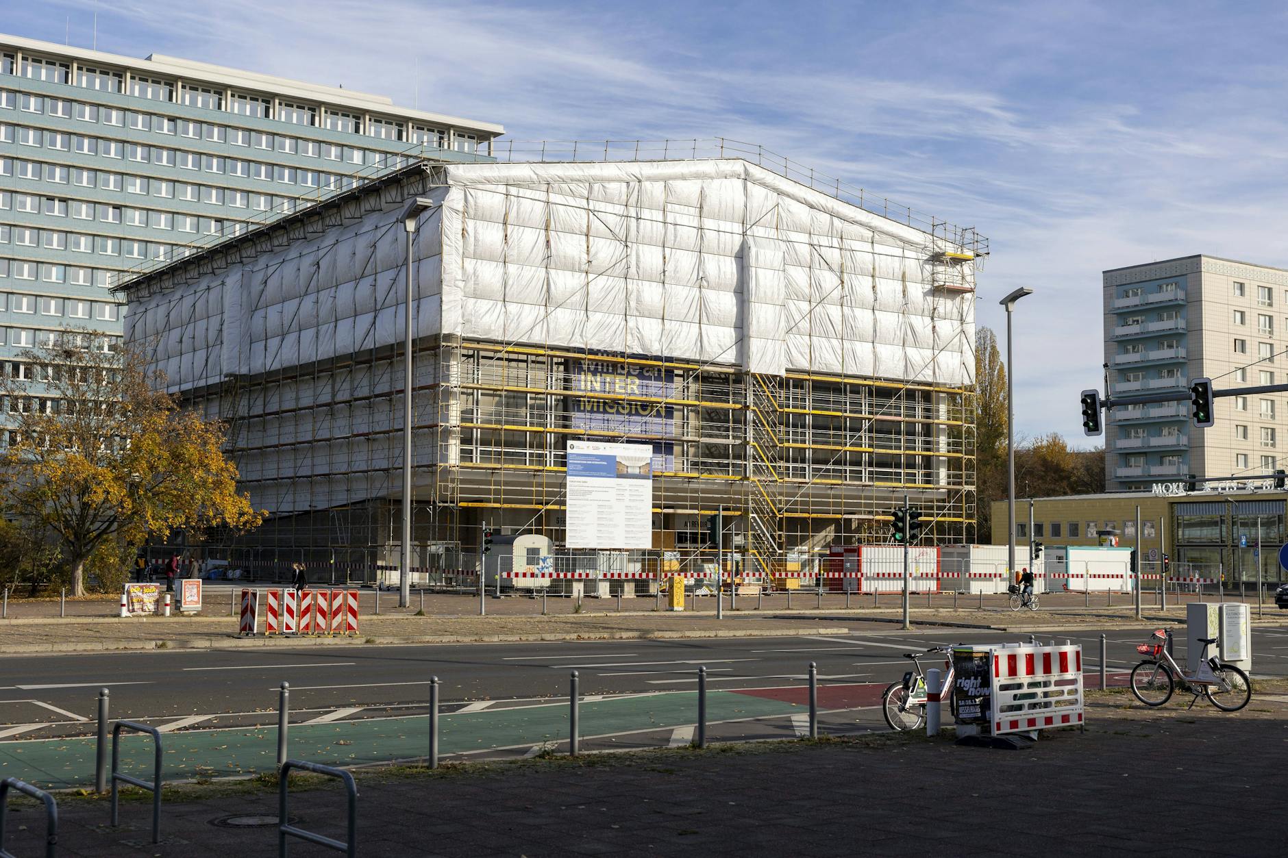 Im Kino International konnten Film-Fans jetzt lange keine neuen Filme mehr sehen.