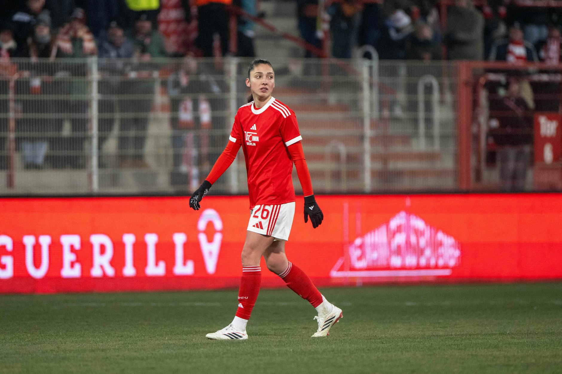 Amber Tysiak war ein Lichtblick bei der Niederlage gegen Leverkusen. Sie gab ein vielversprechendes Debüt für den 1. FC Union Berlin in der Bundesliga.