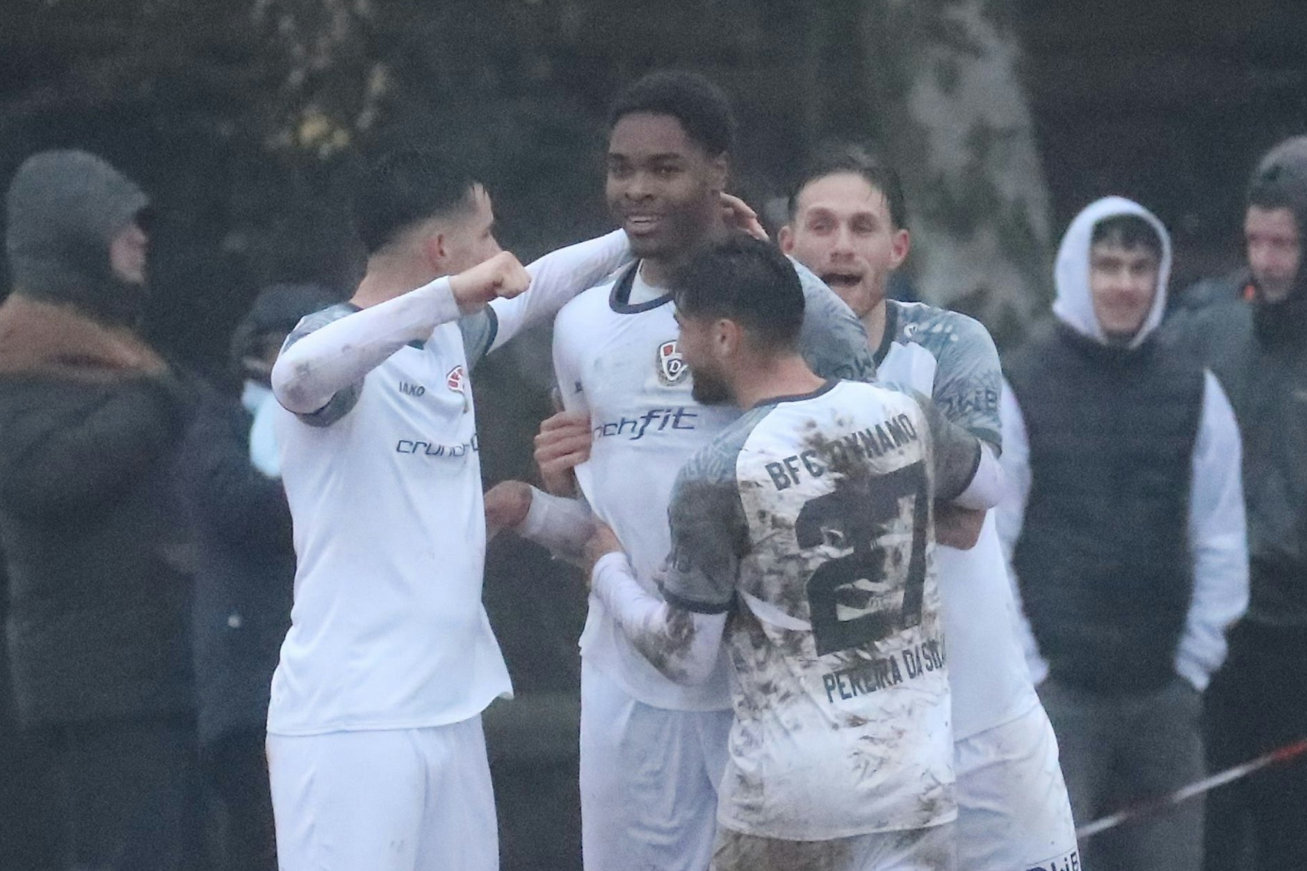 Im Pokal bei Eintracht Mahlsdorf hatte Brandon Happi Monthe seinen großen Auftritt für den BFC Dynamo.