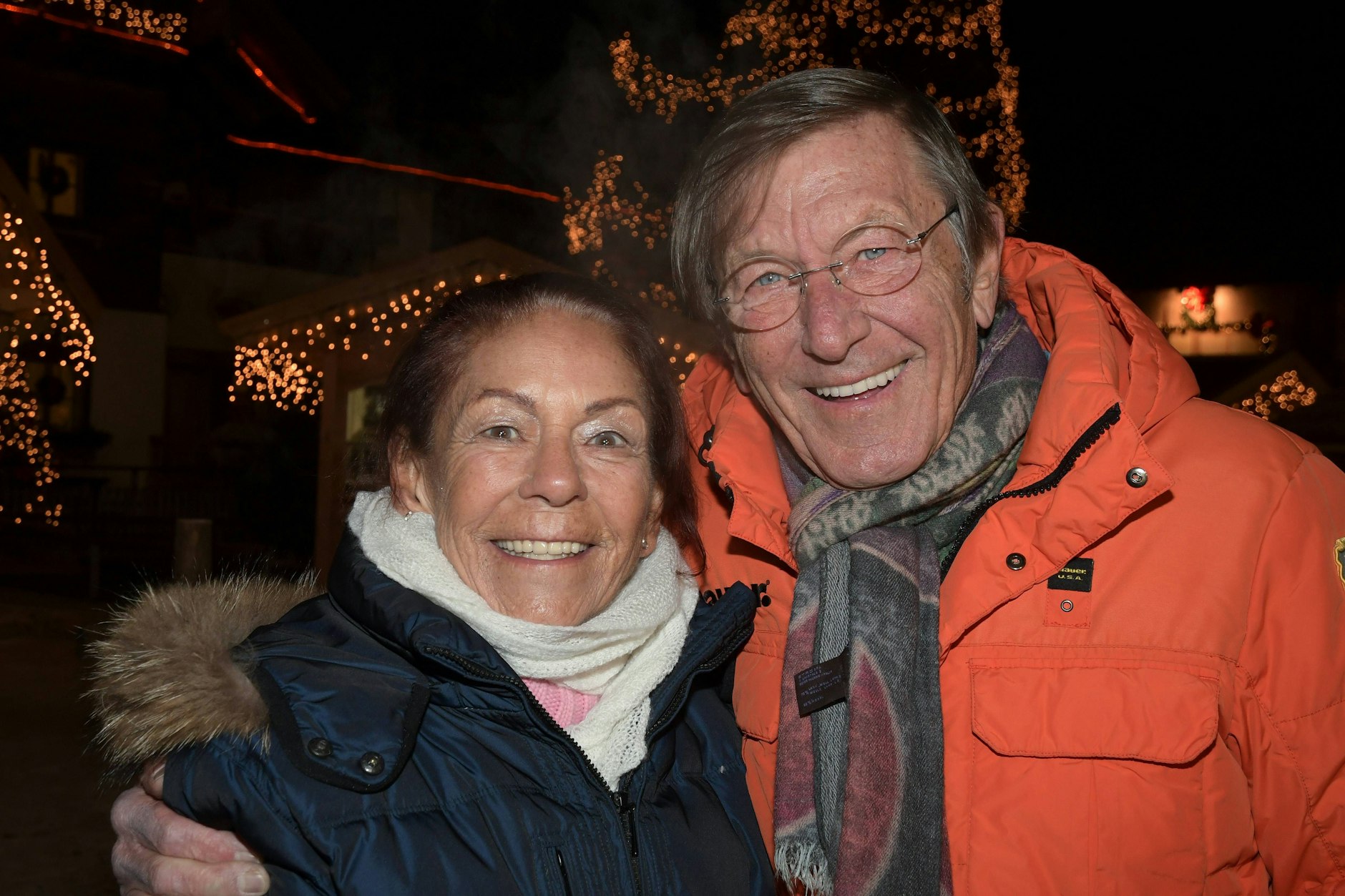 Jonny Hill mit seiner Frau Helga. Die Aufnahme stammt aus dem Jahr 2017.
