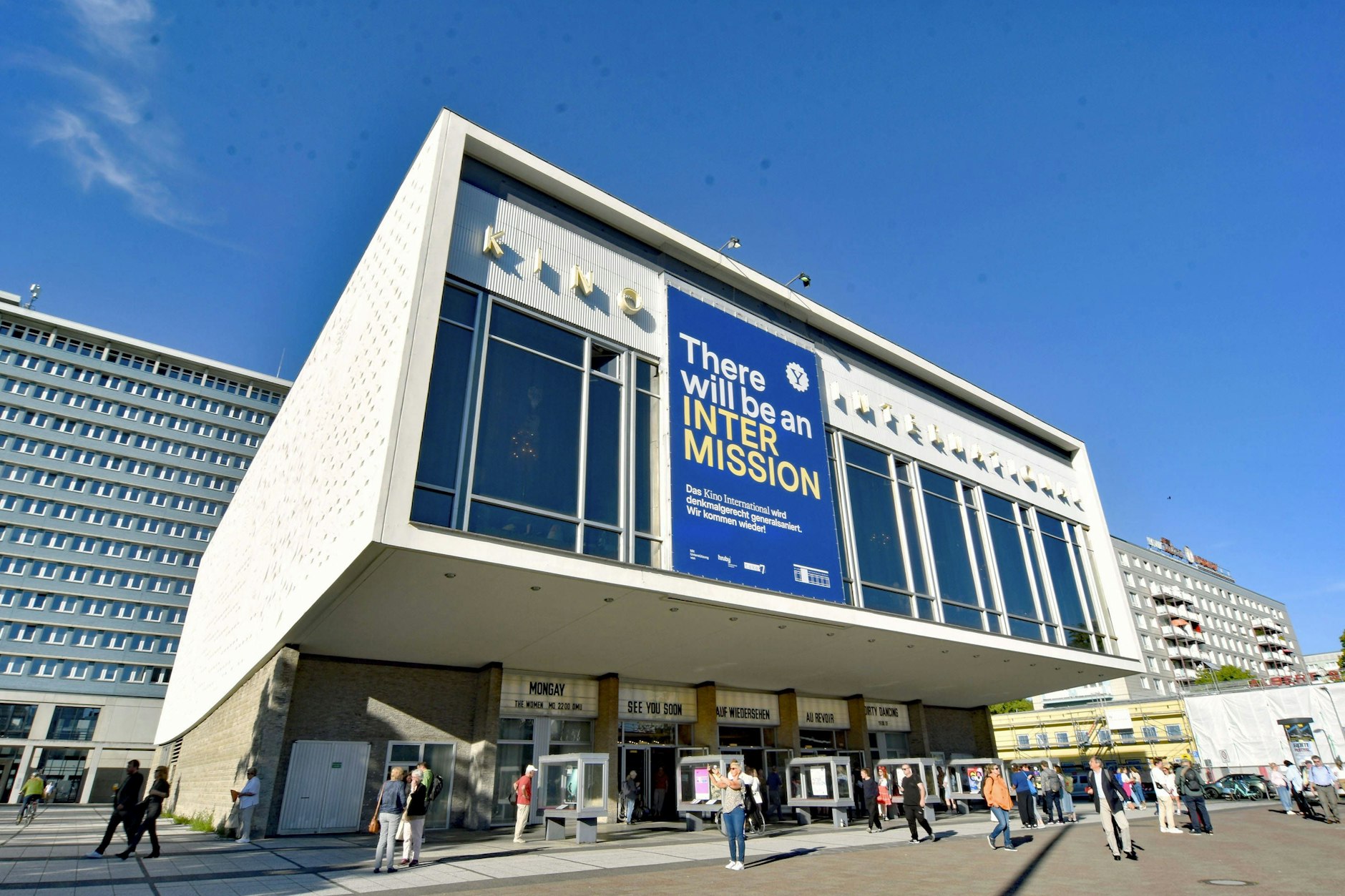 Das Kino International wurde jetzt 20 Monate lang saniert. Im Februar eröffnet es früher als gedacht.