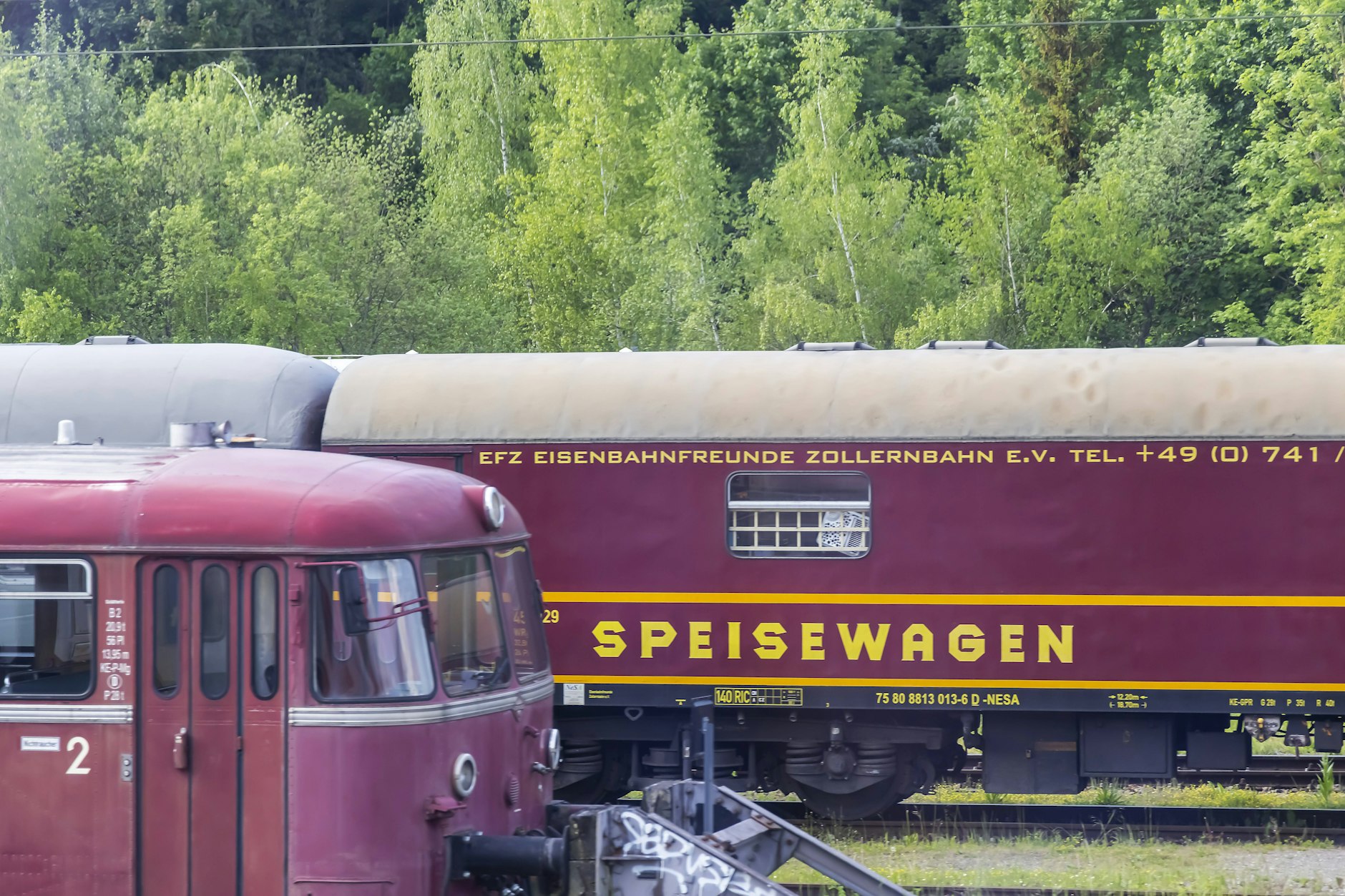 Von den Speisewagen der Mitropa aus der DDR sind heute nur wenige erhalten.