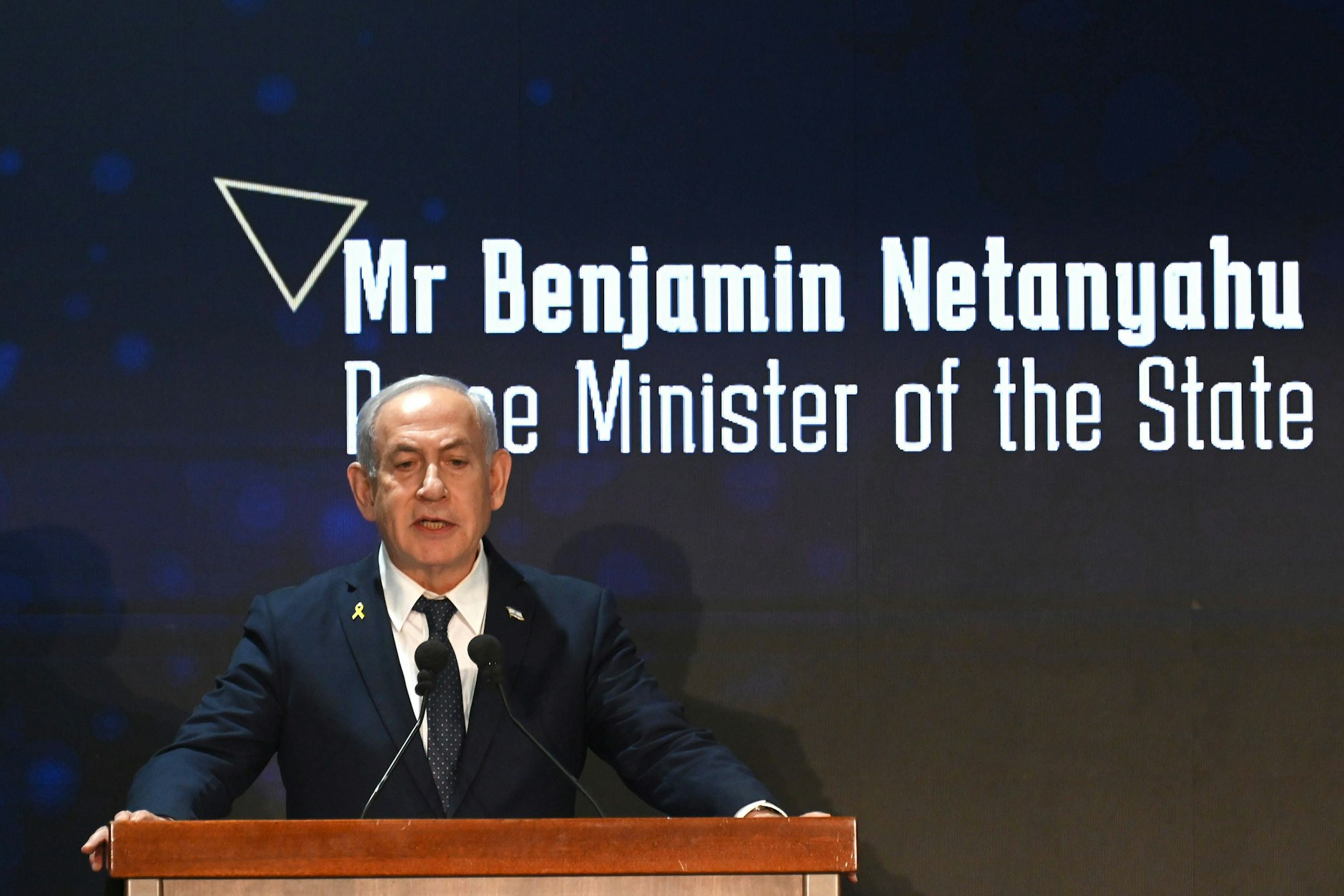 Warnt vor neuen Allianzen zwischen progressiven Kräften und Islamisten:  Benjamin Netanjahu bei der Antisemitismus-Konferenz in Jerusalem.