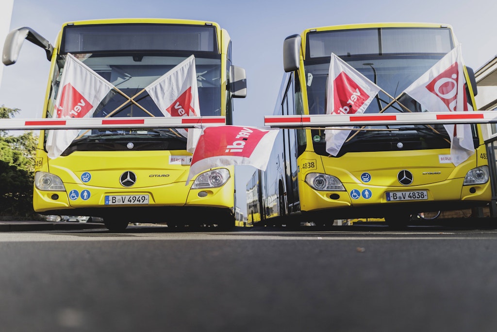 Montag Streik im Nahverkehr: Auch die BVG in Berlin steht 24 Stunden still