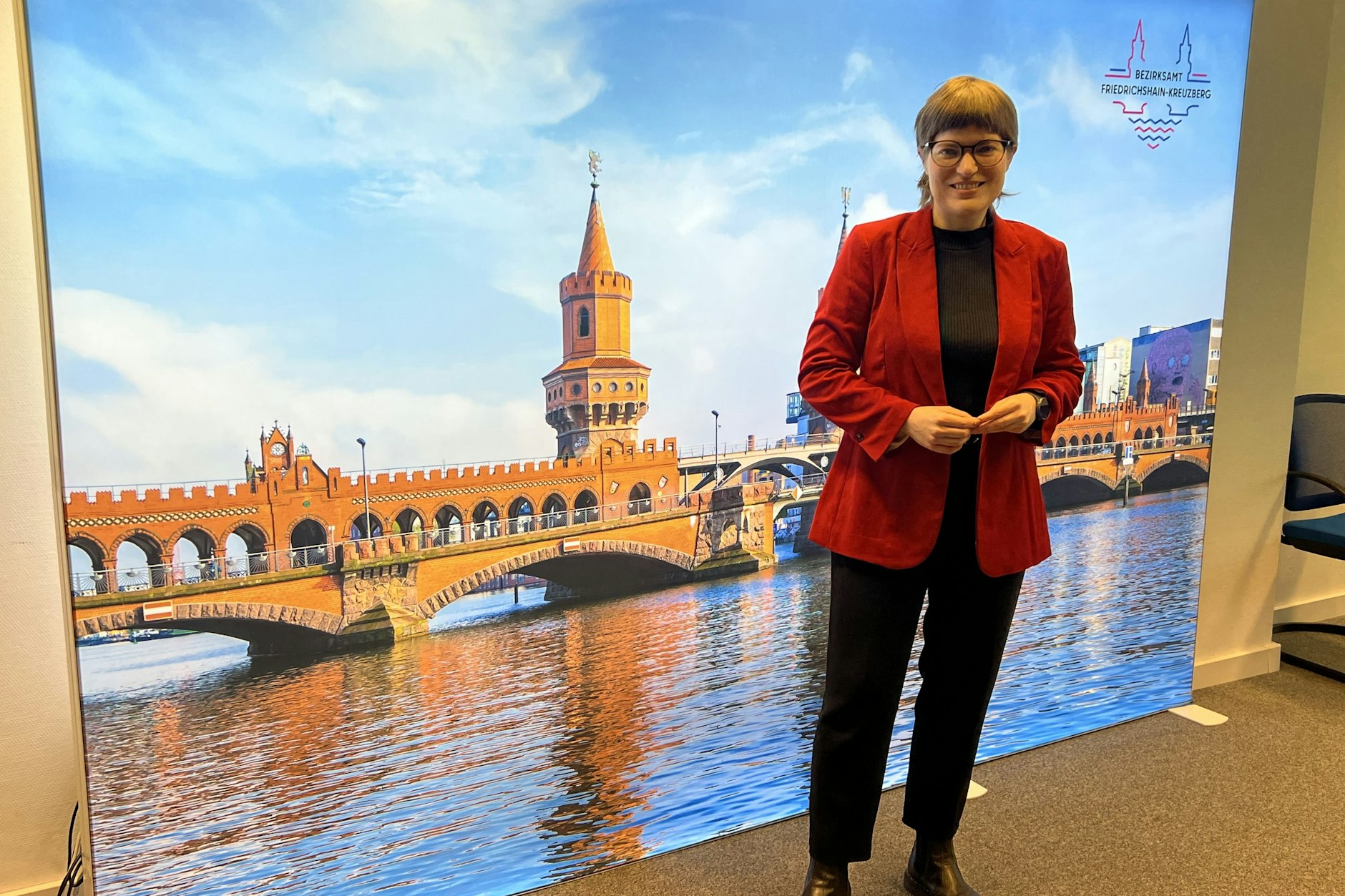 Bezirksstadträtin Annika Gerold treibt die Verkehrsberuhigung im Bezirk weiter voran.