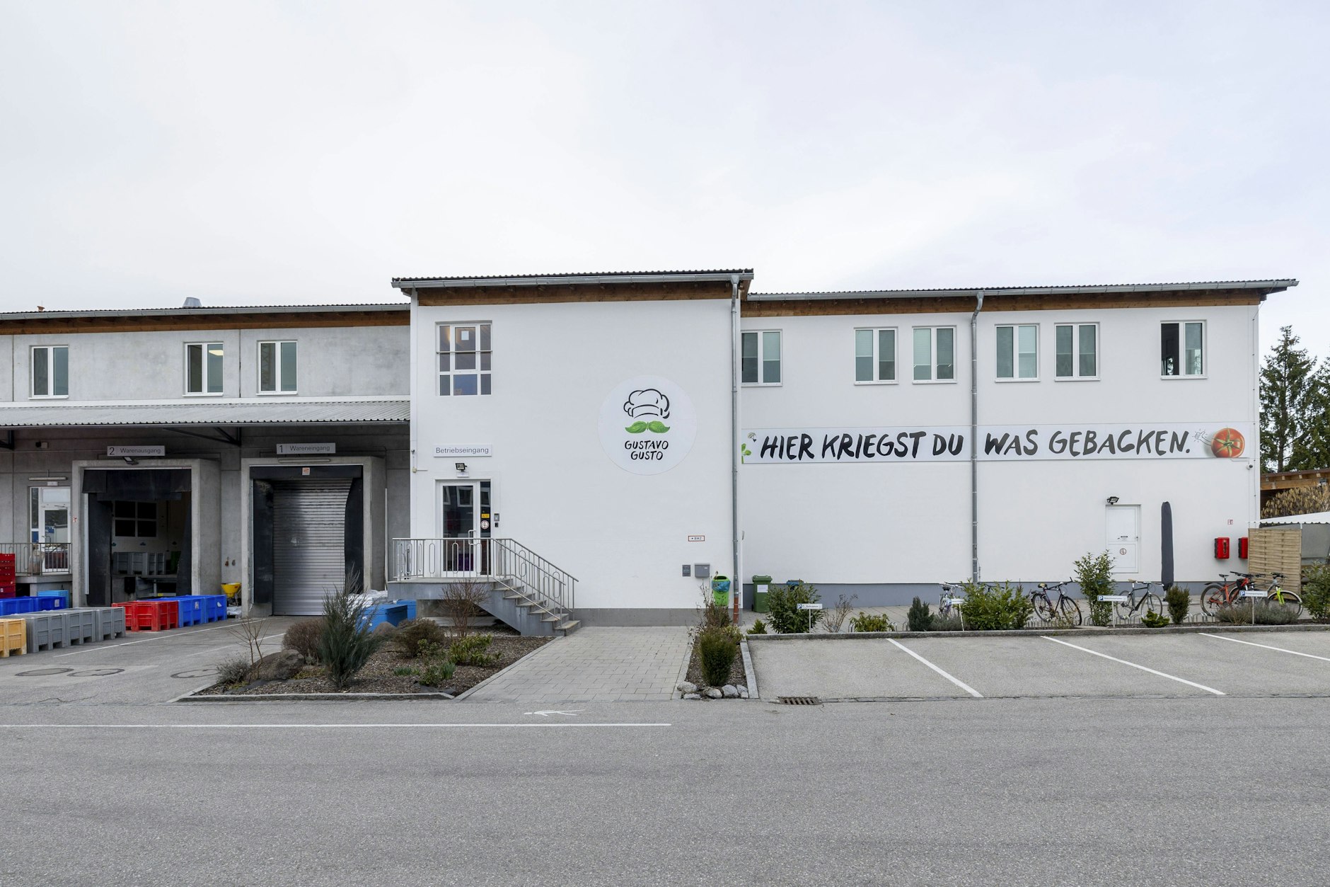 Der Firmenhauptsitz von Gustavo Gusto im bayerischen Geretsried