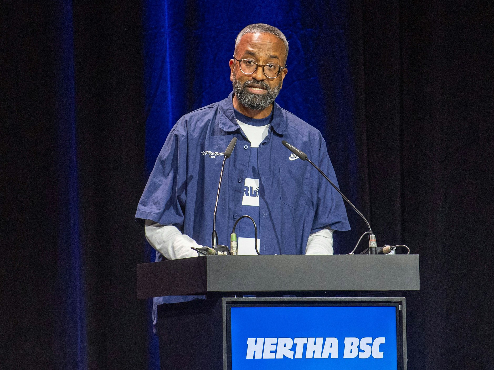 Saravanan Sundaram ist seit 2023 Mitglied des Hertha-Präsidiums.