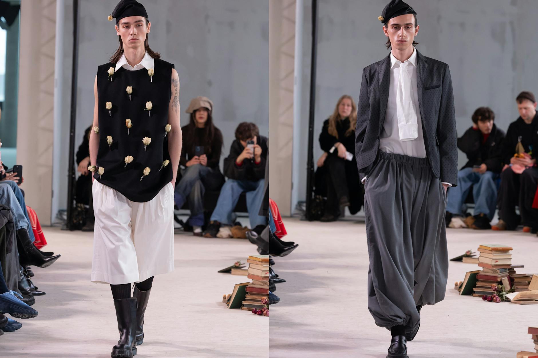 Für das Label Marke von Mario Keine soll’s getrocknete Rosen regnen.