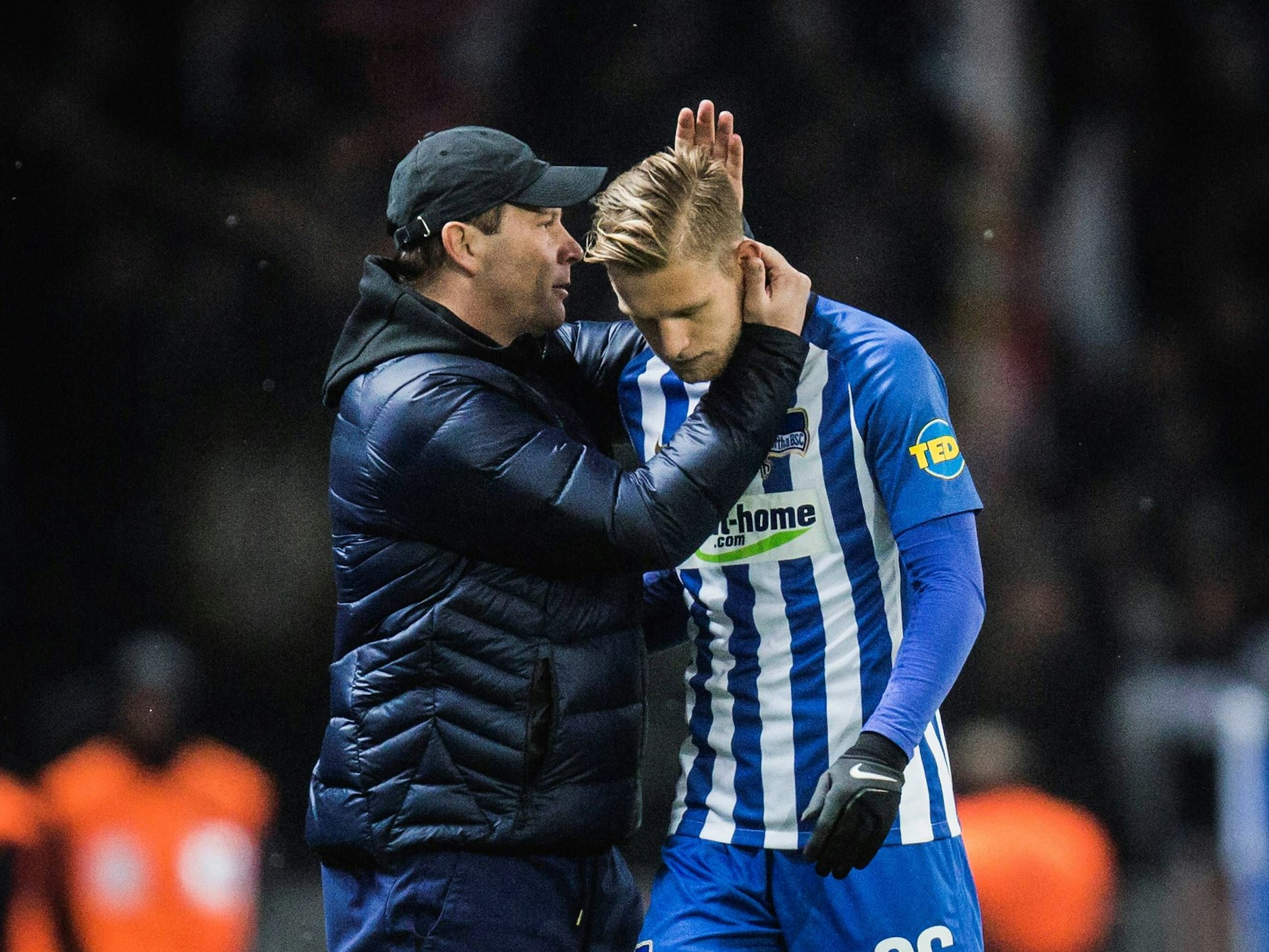 Ex-Hertha-Trainer Pal Dardai beförderte Arne Maier 2017 zum Profi-Team.