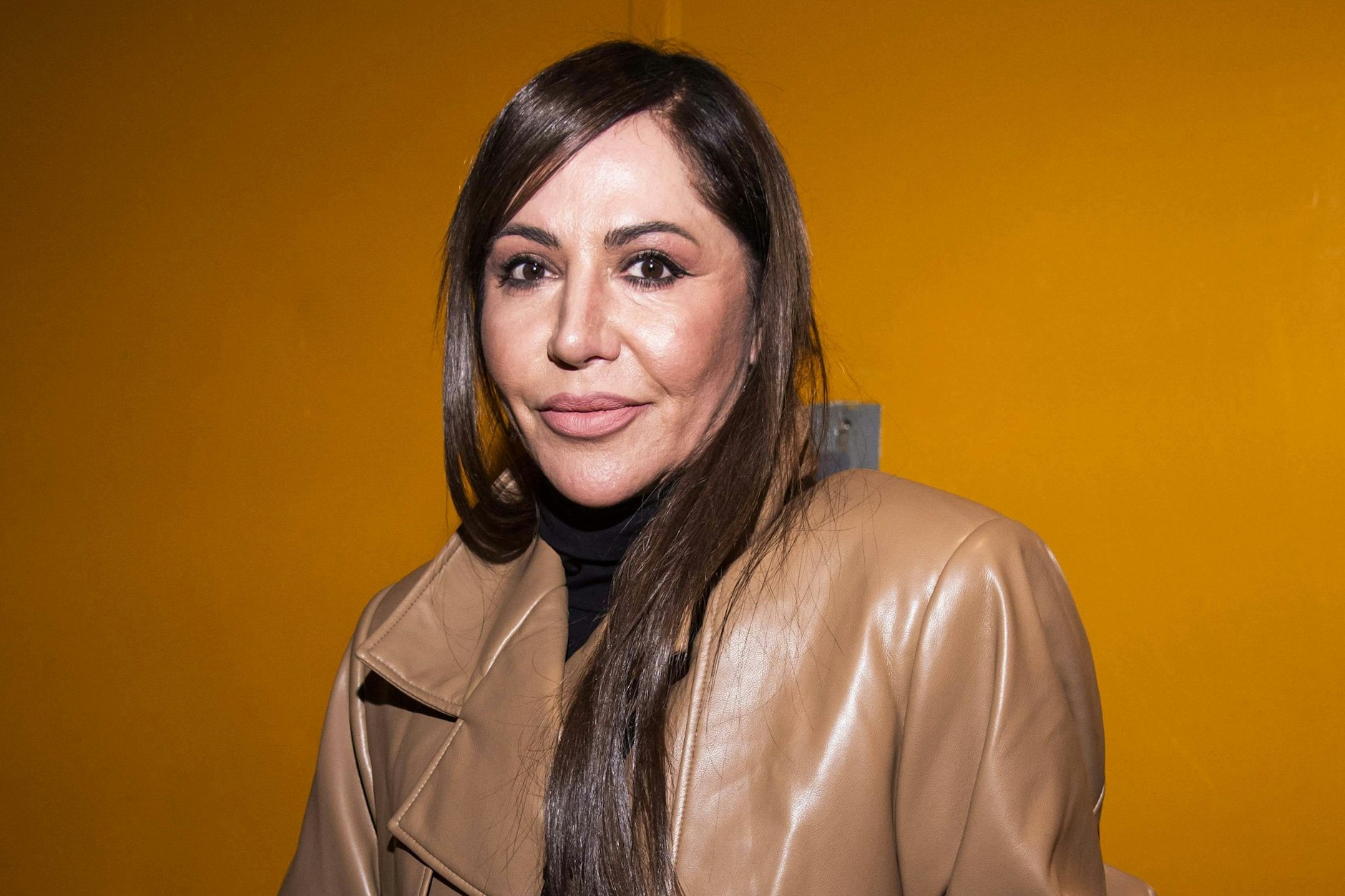 Simone Thomalla zu Gast bei Killian Kerner auf der Berlin Fashion Week.