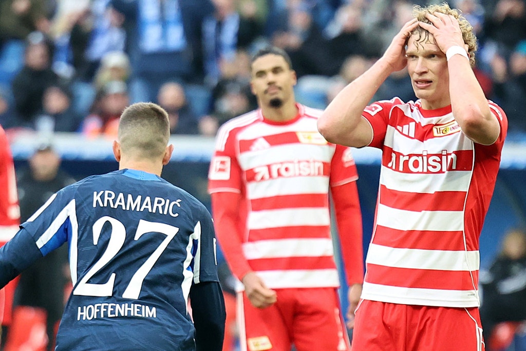 Noch kein Sieg 2026: 1. FC Union Berlin verliert auch bei der TSG Hoffenheim