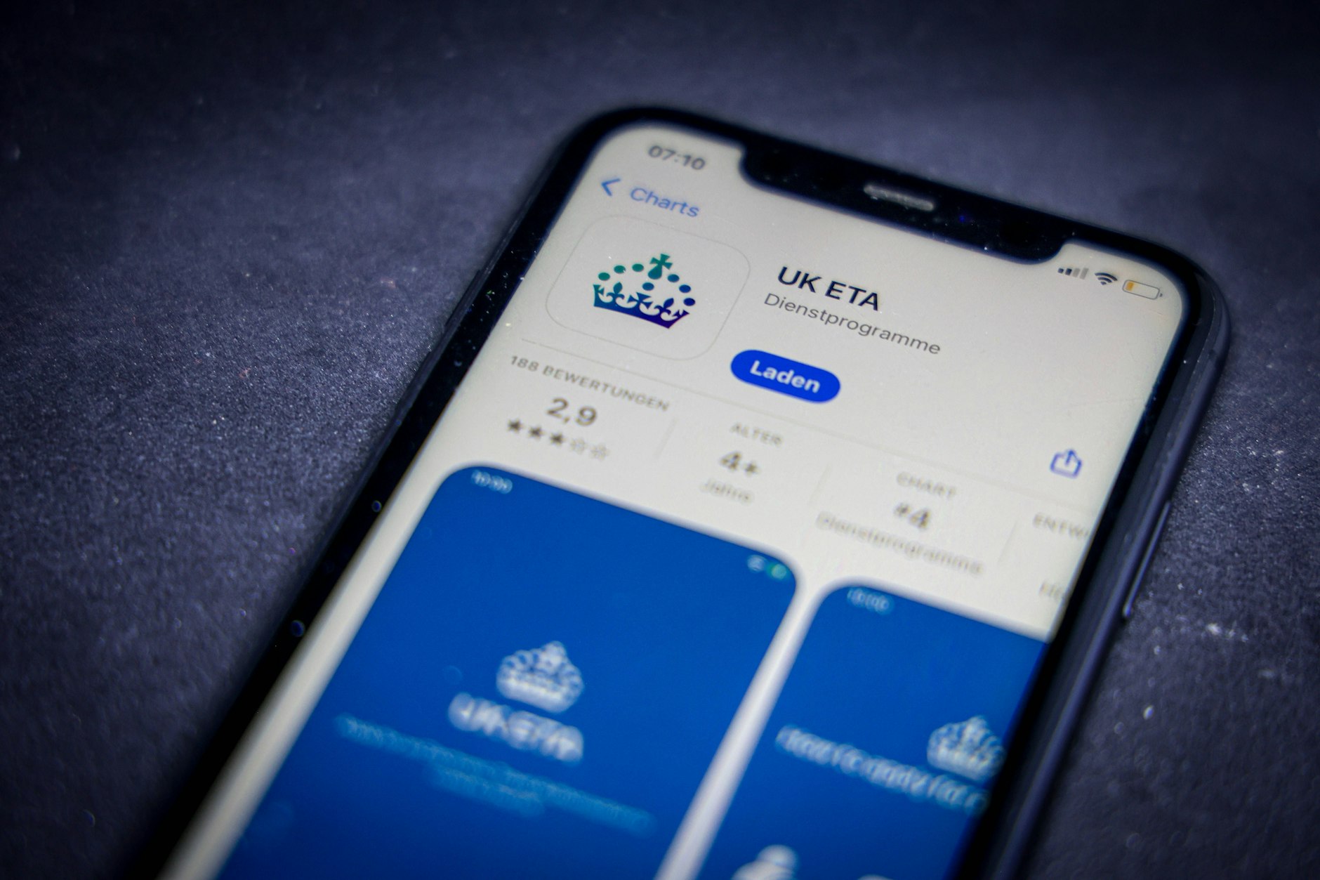 Ohne ETA-Bescheinigung ist keine Reise nach Großbritannien möglich.