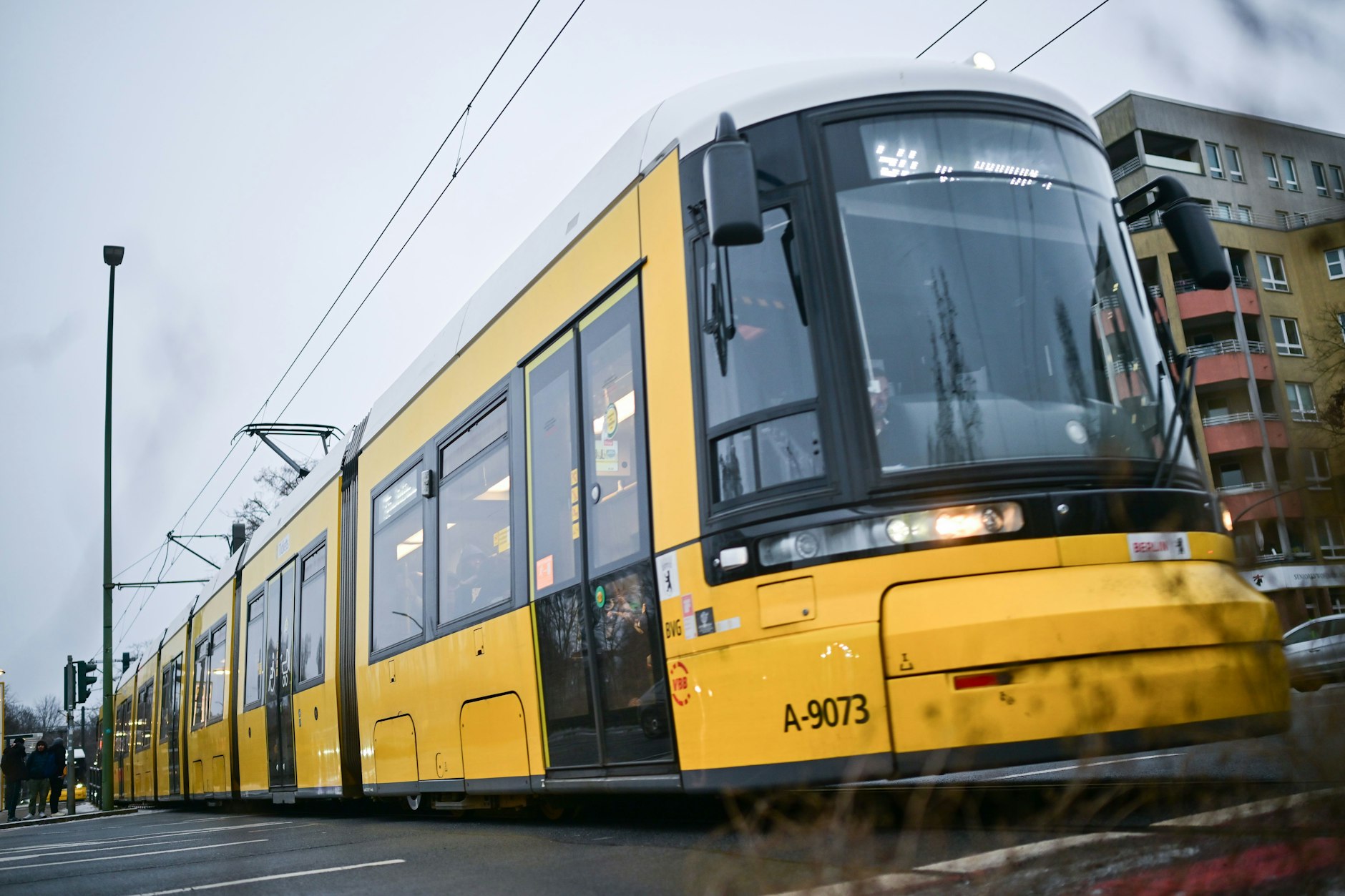 Mehrere Tage lang war der Straßenbahnverkehr in Berlin massiv eingeschränkt.