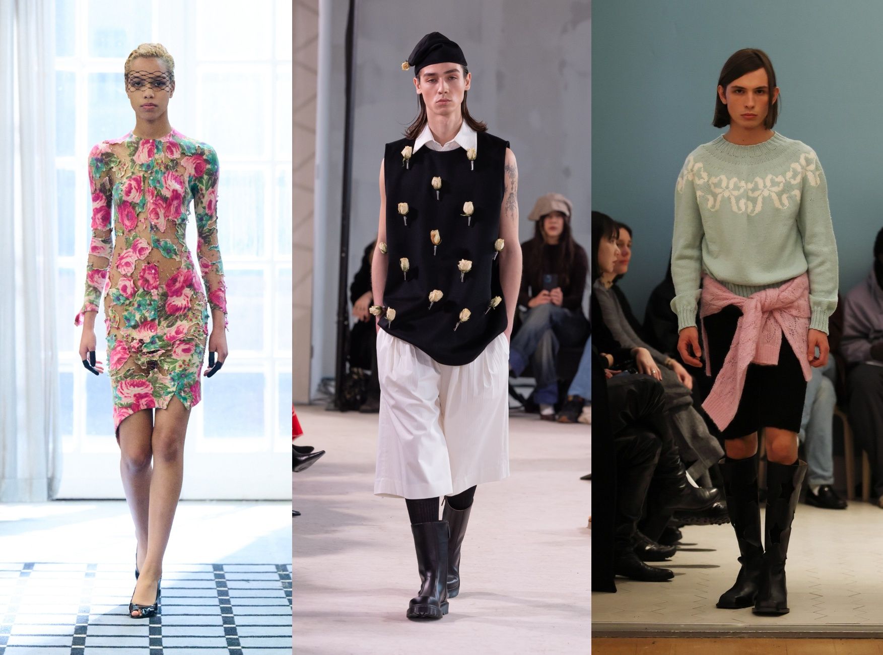 Berlin Fashion Week: Rosenkavaliere, Softies und Unschuld