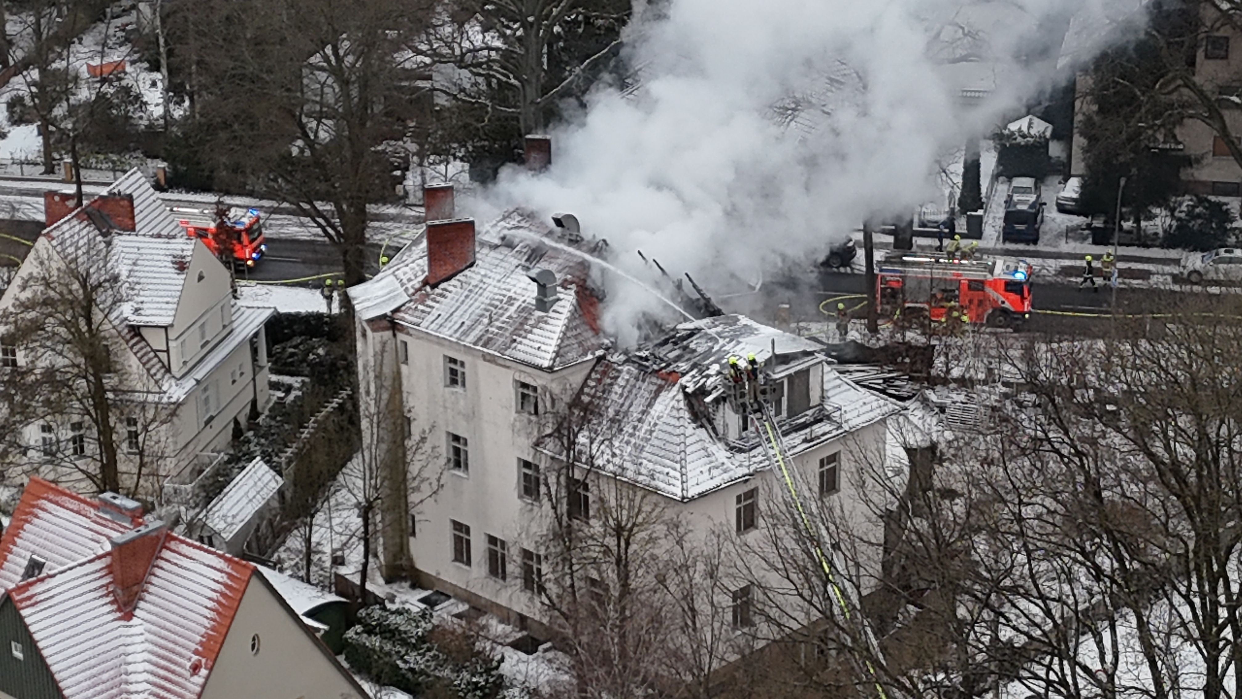 Feuer im legendären Restaurant Entenkeller – Brandstiftung vermutet